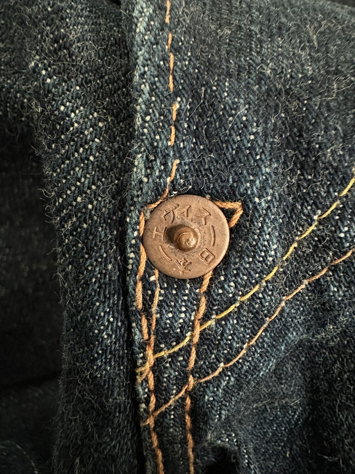 Evisu EVISU NO 2 LOT 2001 PINK SEAGULL SELVEDGE DENIM Size US 27 - 11 Thumbnail