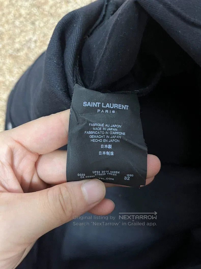 Other Saint Laurent D02 Black Jeans. Size US 32 / EU 48 - 4 Thumbnail