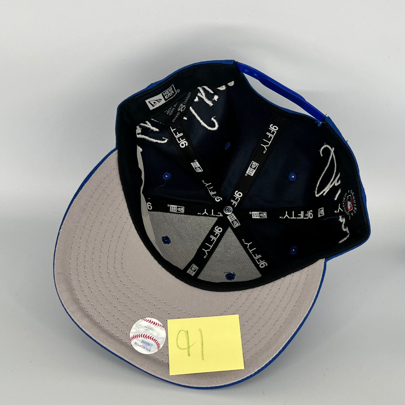New Era Blue Los Angeles Dodgers 2020 World Series Campions New Era Size ONE SIZE - 5 Thumbnail