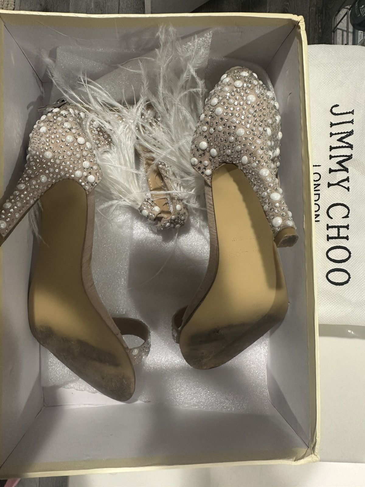 Jimmy Choo Jimmy Choo Violia sandal 110 heel Size US 6 / IT 36 - 5 Thumbnail
