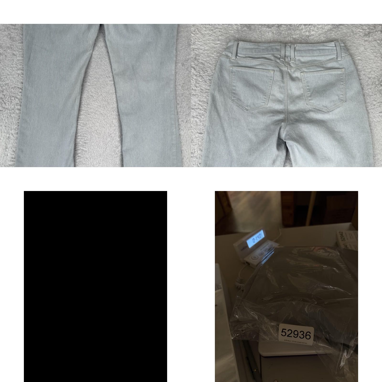 Vintage No Boundaries Jeans Womens Juniors 9 Blue Light Wash Bootcut Stretch Denim Pants Size 30" / US 8 / IT 44 - 10 Thumbnail