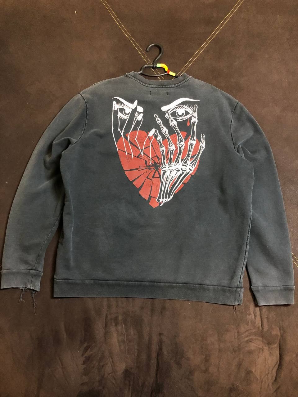 Allsaints Allsaints Devil Fire Skull Hoodie Oversized streetwear faded Size M / US 6-8 / IT 42-44 - 1 Thumbnail