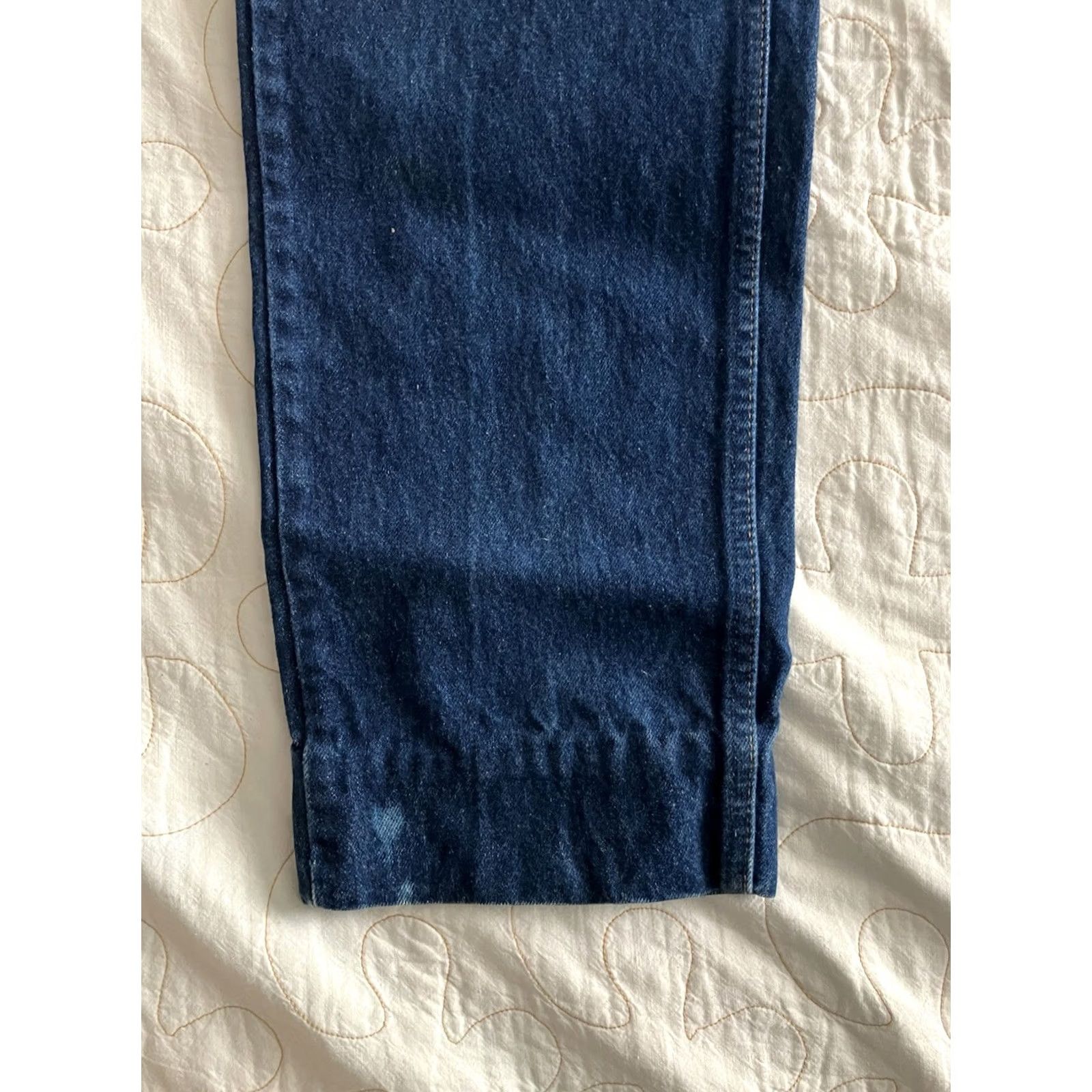 Levi's Levi's 505 Jeans Regular Fit Denim 36x28 Blue Orange Tab 80s 90s Mens Straight Citations: USA Size US 36 / EU 52 - 5 Thumbnail