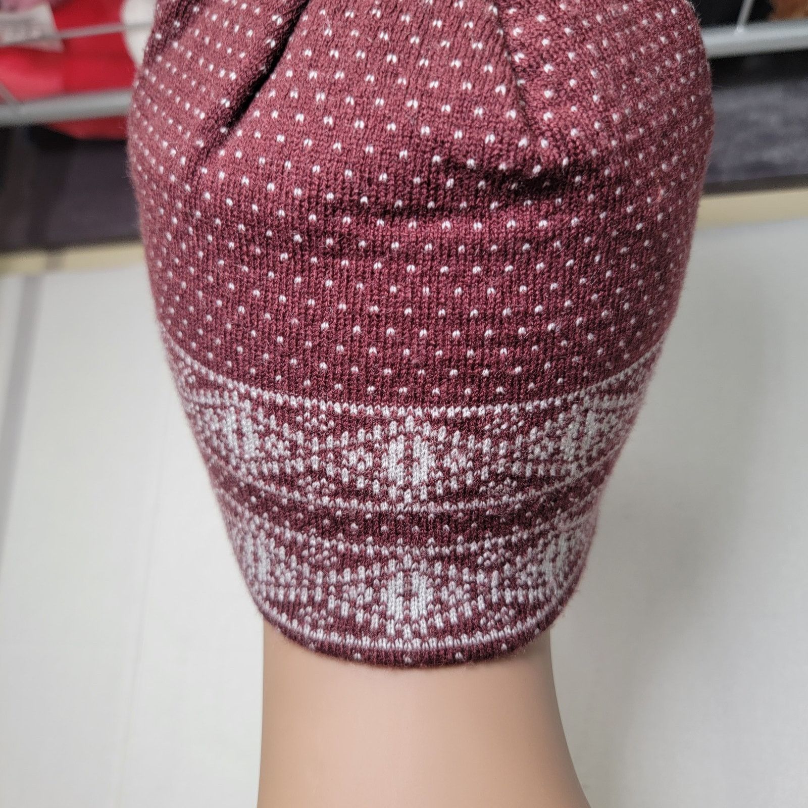 Adidas Adidas Texas A&M Maroon & Cream Knit Reversable Beanie Size ONE SIZE - 12 Thumbnail
