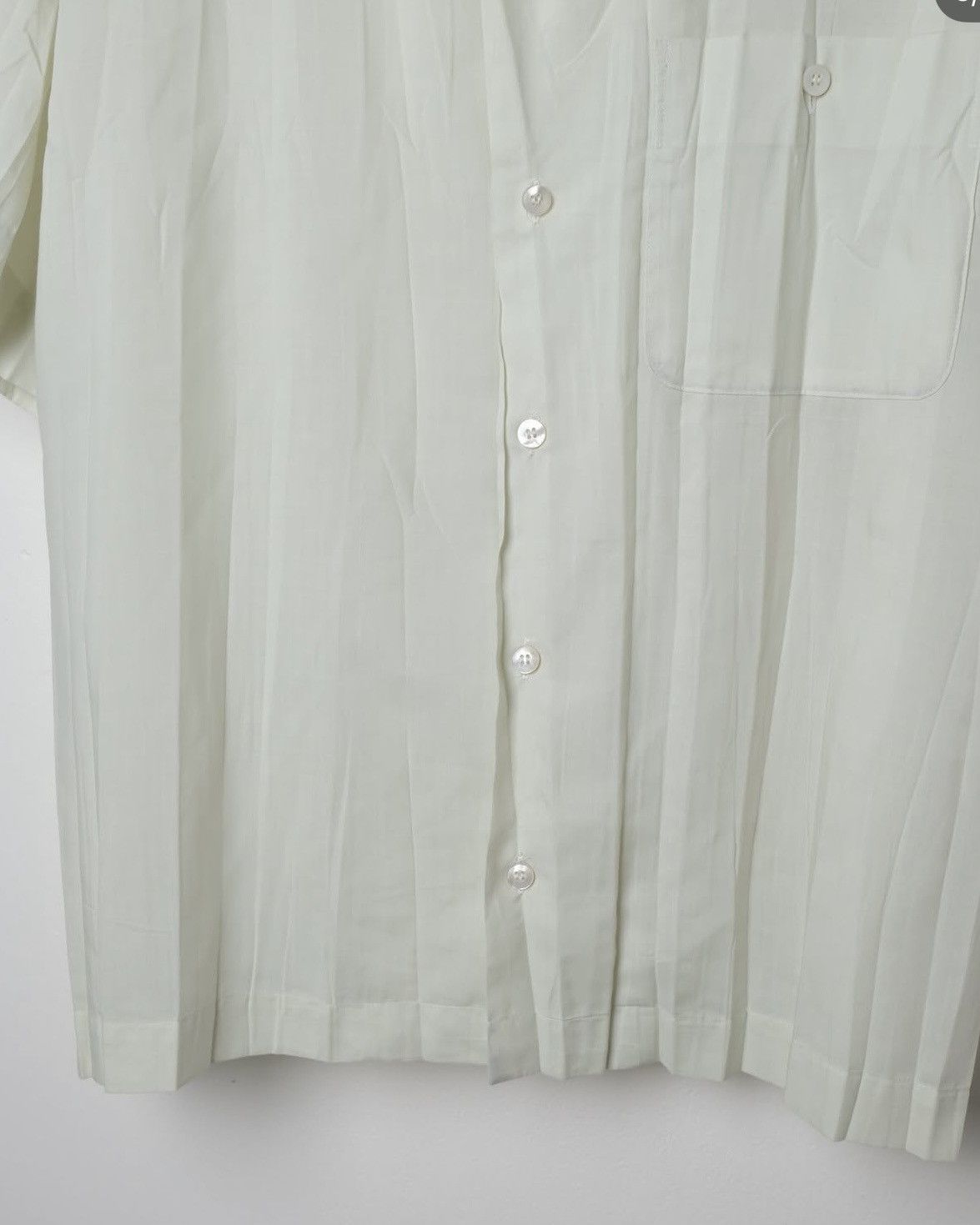 Issey Miyake Issey Miyake Men Wrinkle Shirt Size US L / EU 52-54 / 3 - 3 Thumbnail