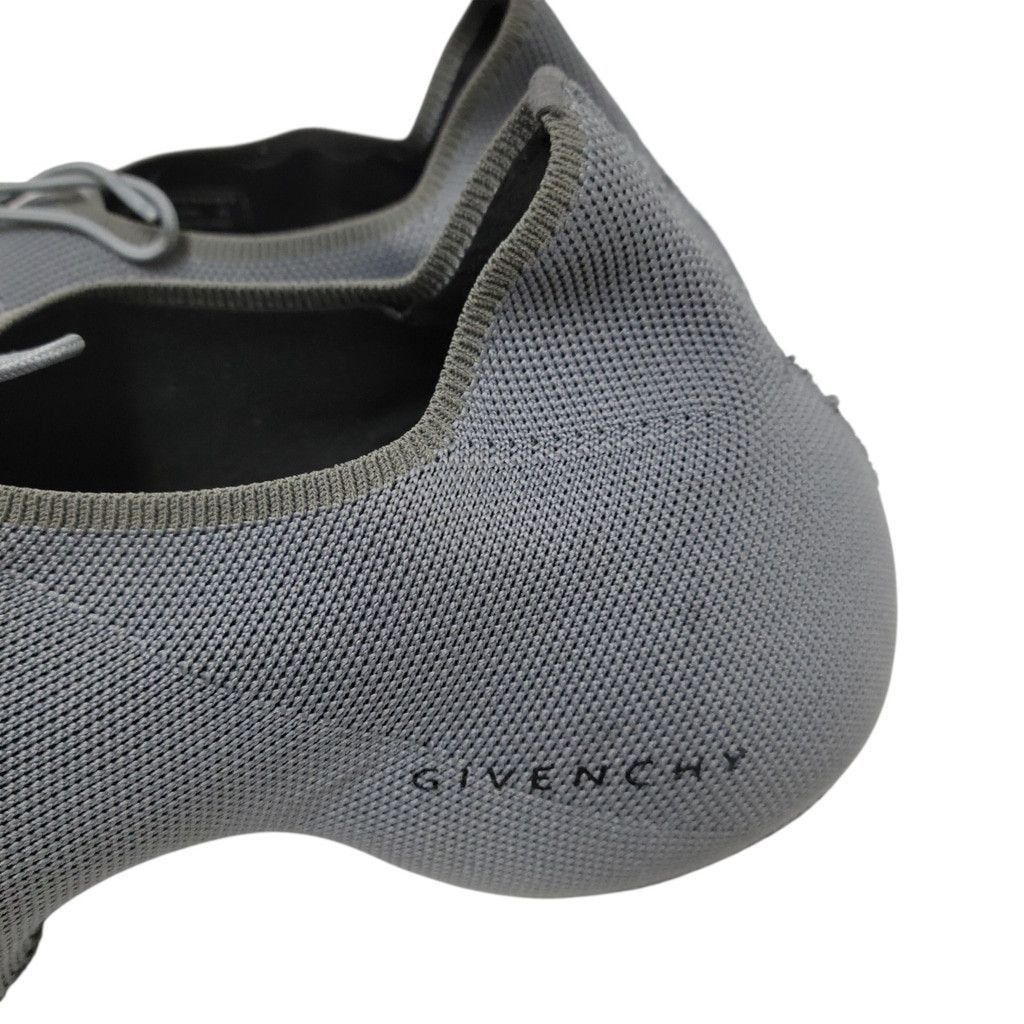 Givenchy Givenchy Men TK-360 Gray Laces Up Knit Sneakers EU45 (US11) Size US 11 / EU 44 - 5 Thumbnail