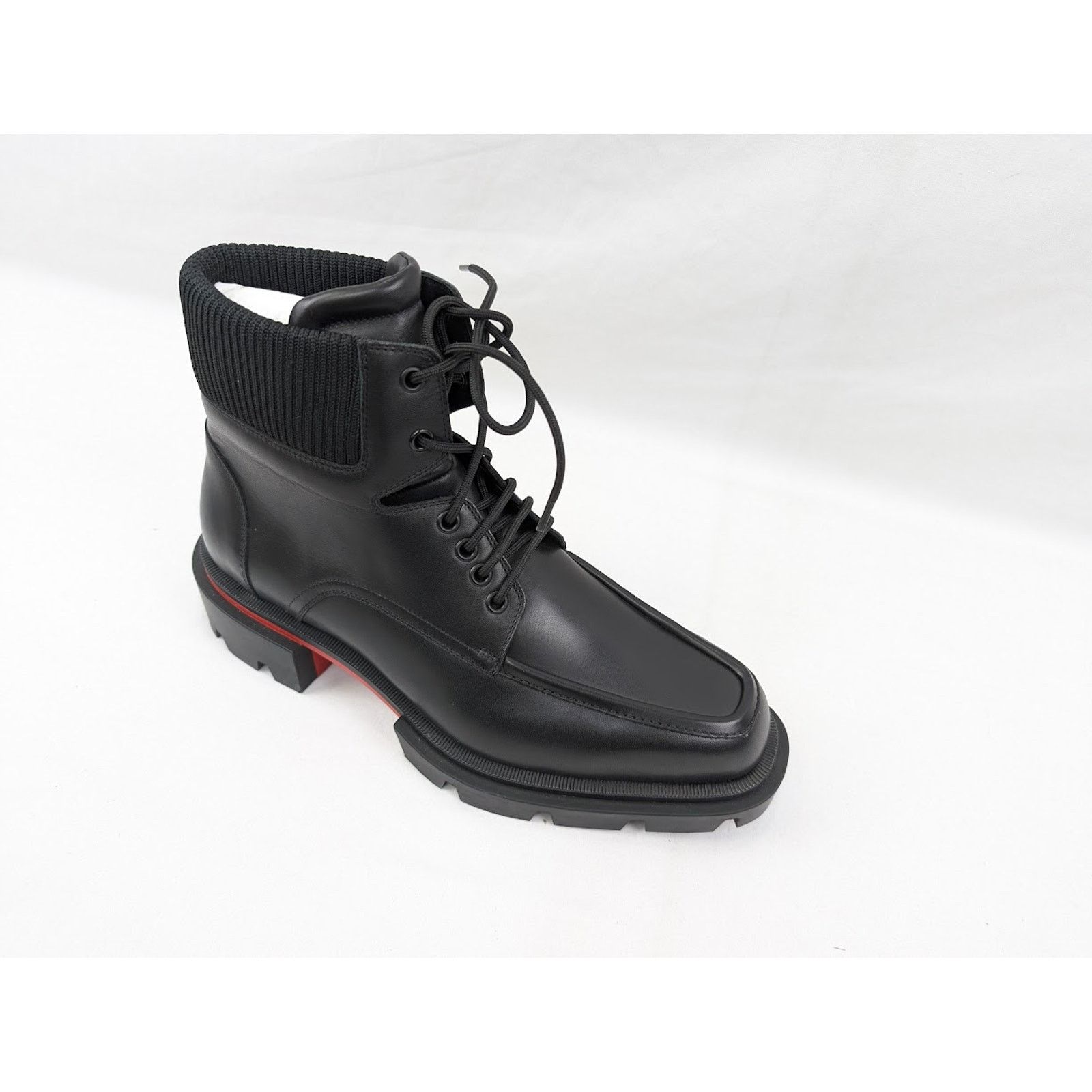 Christian Louboutin o1rshd1 Our Walk Flat Boots in Black Size US 10.5 / EU 43-44 - 3 Thumbnail
