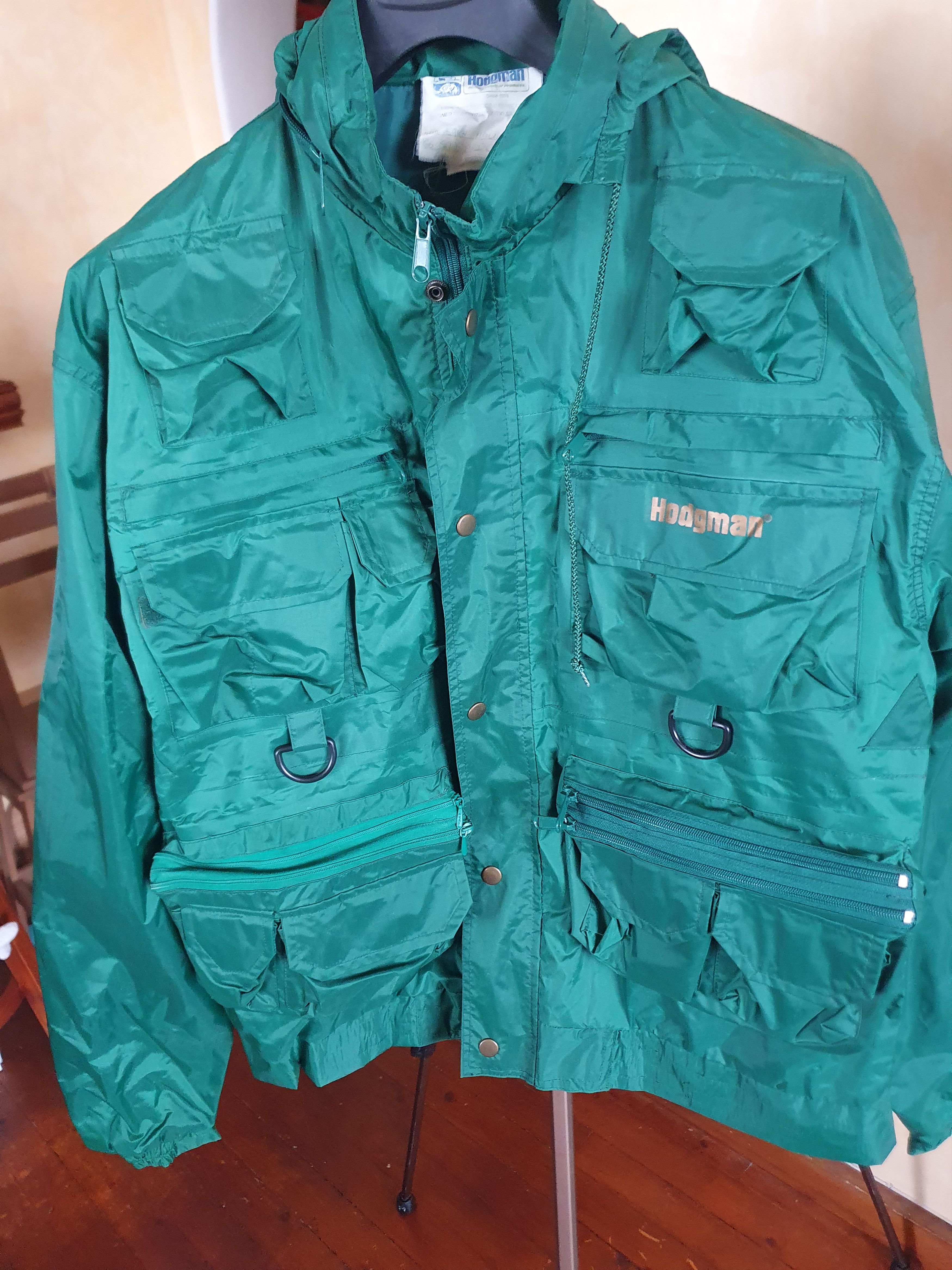 Vintage Hodgman Vintage Outdoor Utility Fisherman Hunter Jacket Size US L / EU 52-54 / 3 - 13 Thumbnail