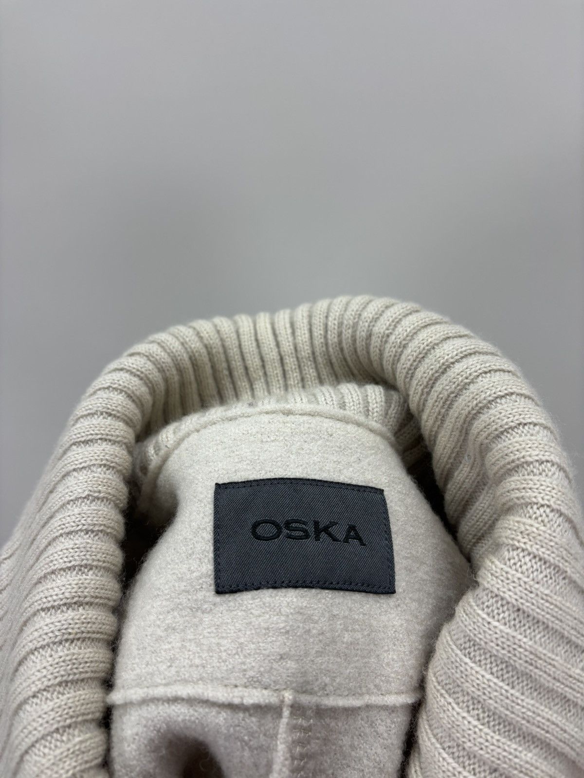OSKA Womens wool coat OSKA Size 4 Color White Size L / US 10 / IT 46 - 13 Thumbnail