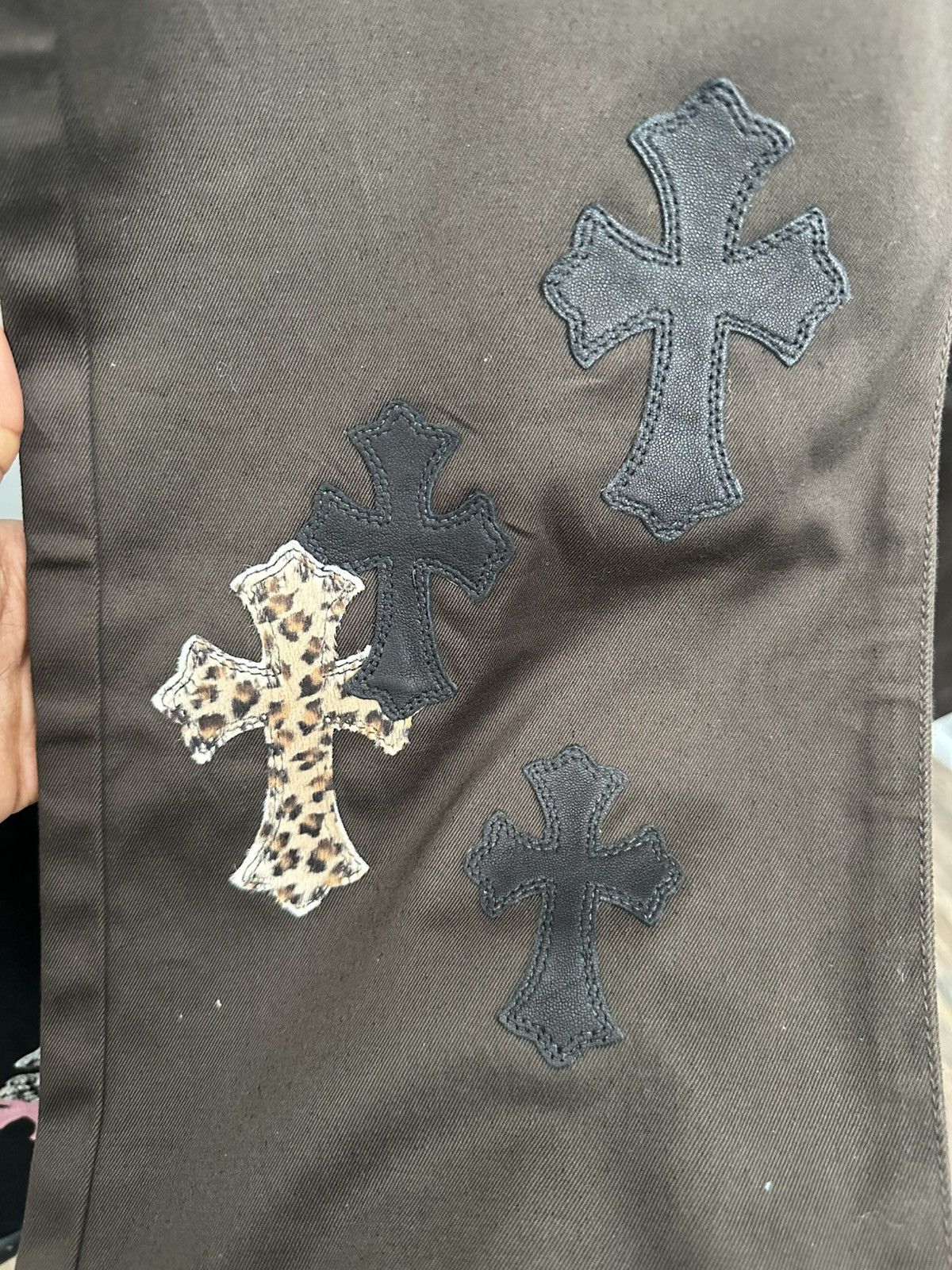 Chrome Hearts Brand New Chrome Hearts Chinos Size US 34 / EU 50 - 9 Thumbnail
