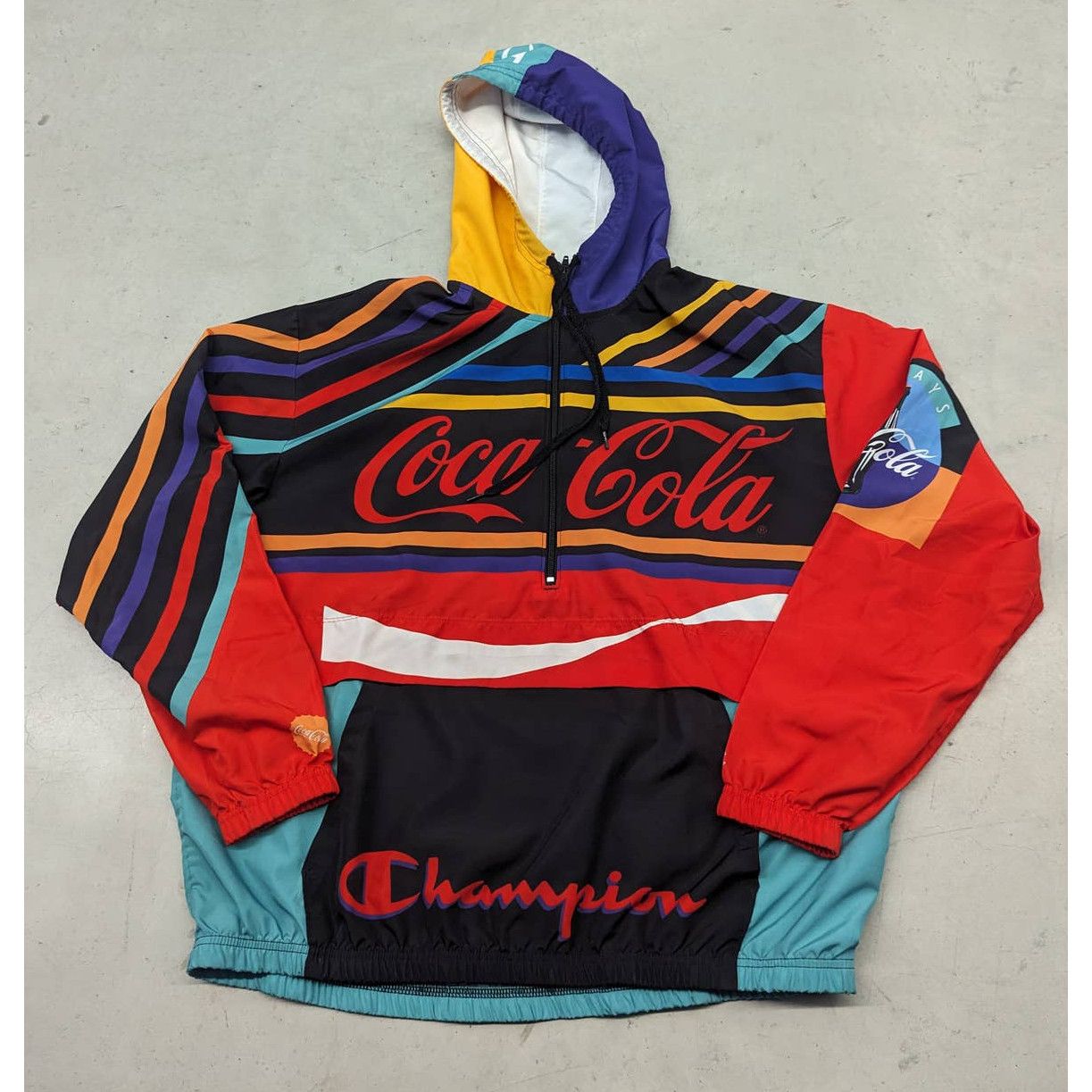 Champion Champion x CocaCola limited edition windbreaker jacket Grailed