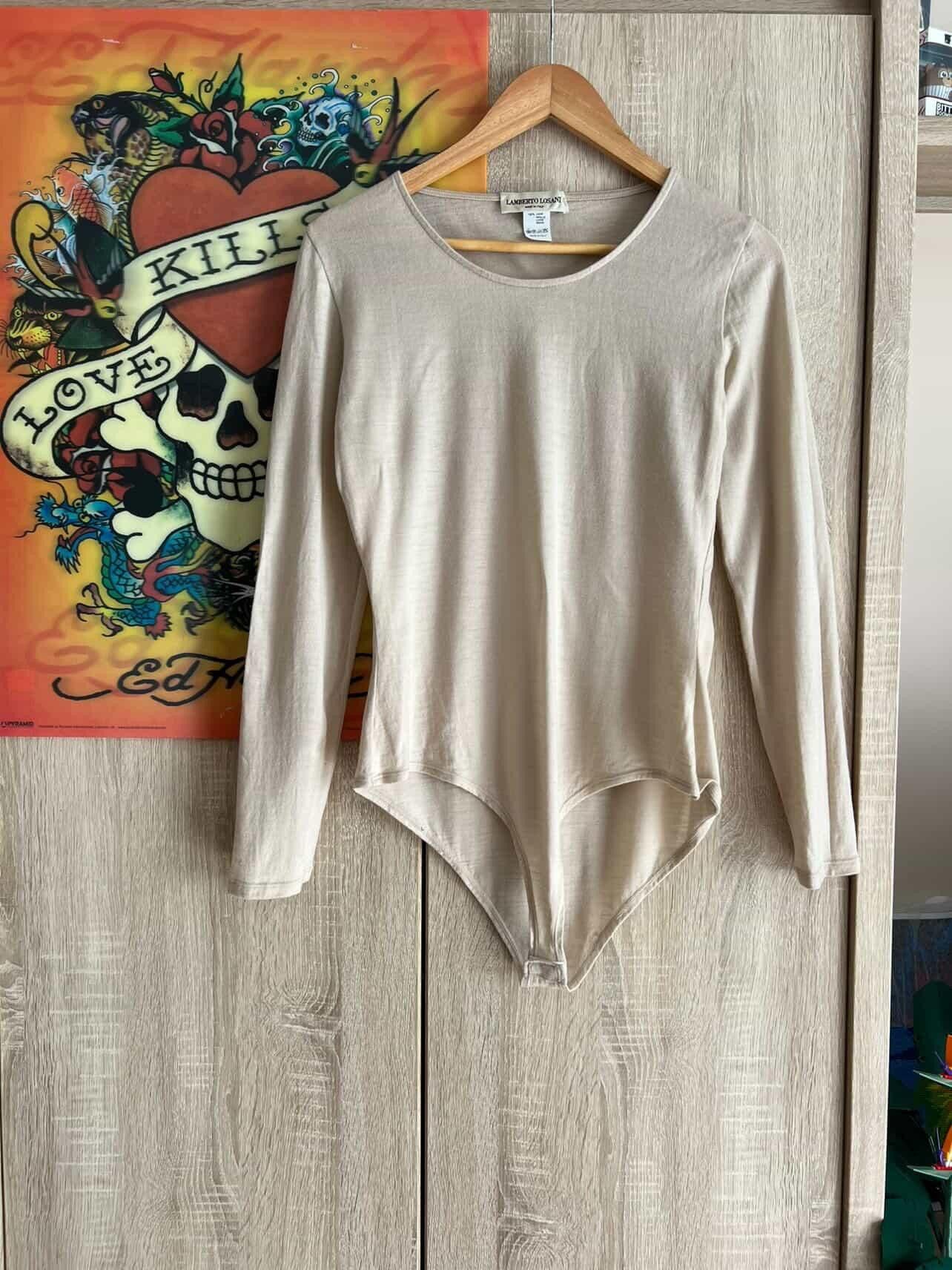 Other Lamberto Losani Wool Bodysuit 🔥💥 Size M / US 6-8 / IT 42-44 - 1 Thumbnail