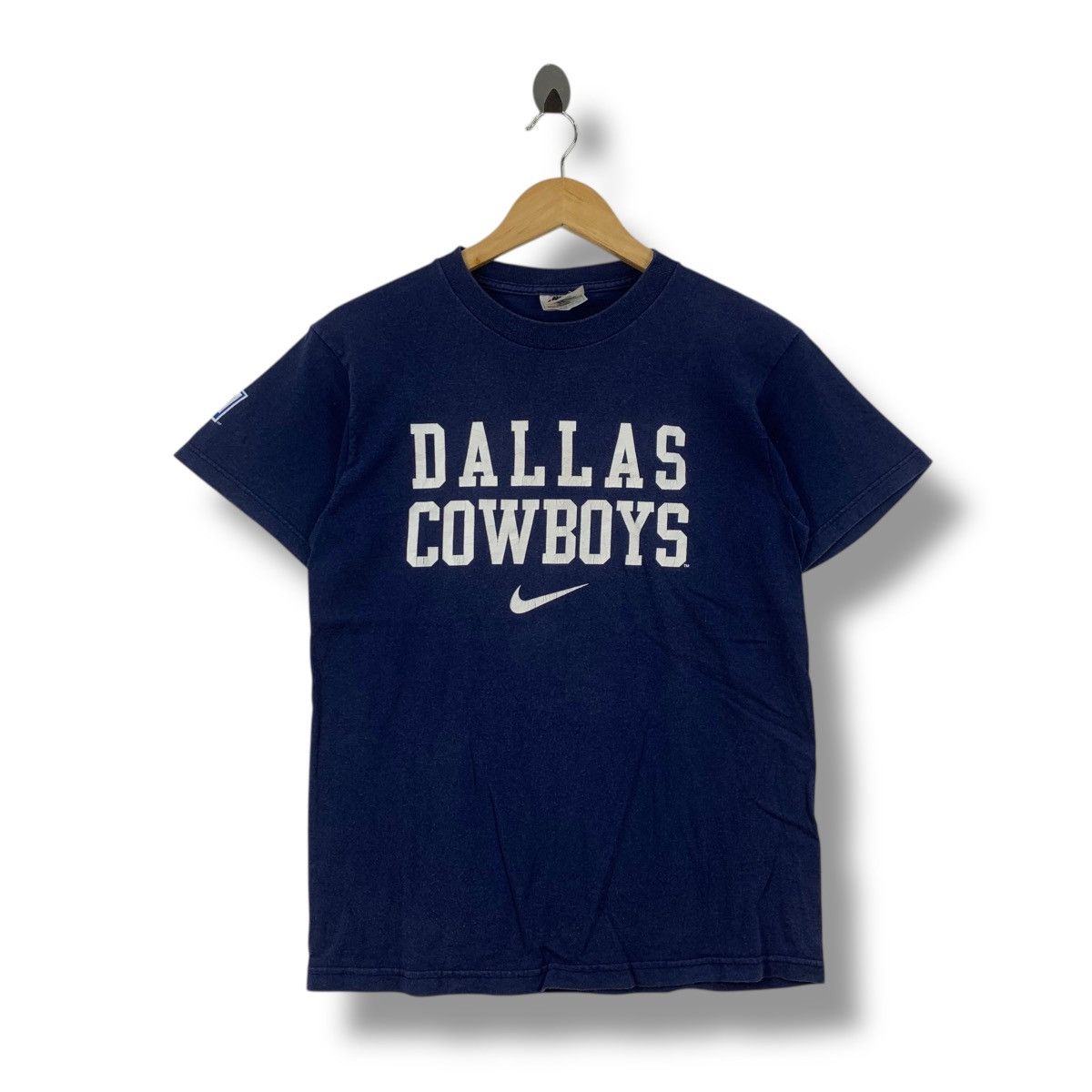 NFL × Nike × Vintage Vintage 00's NIKE DALLAS COWBOYS Nfl Pro Line Tee Shirt Size US L / EU 52-54 / 3 - 1 Thumbnail