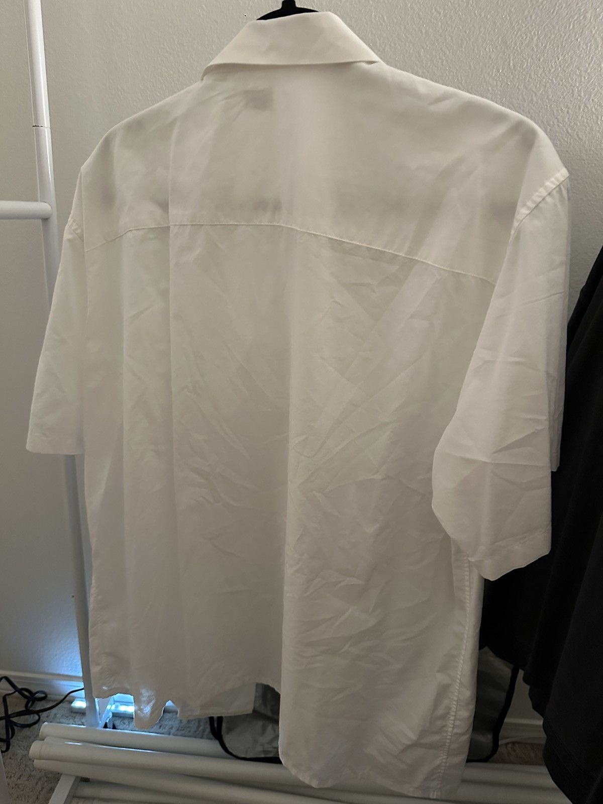 Uniqlo Uniqlo White Short Sleeve Shirt Size US L / EU 52-54 / 3 - 5 Thumbnail