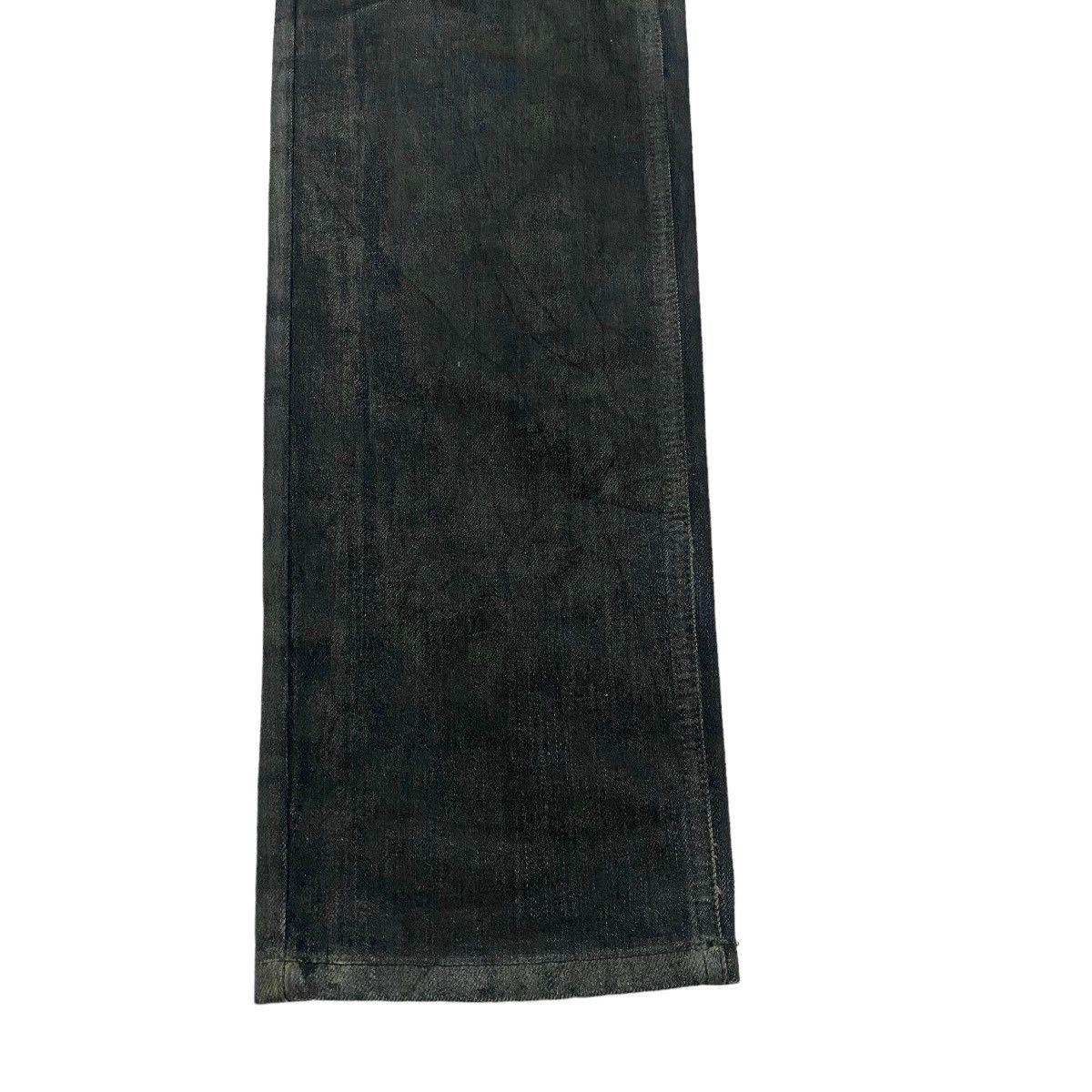 John Galliano John Galliano Black Dust Waxed Denim Jeans Size US 30 / EU 46 - 7 Thumbnail