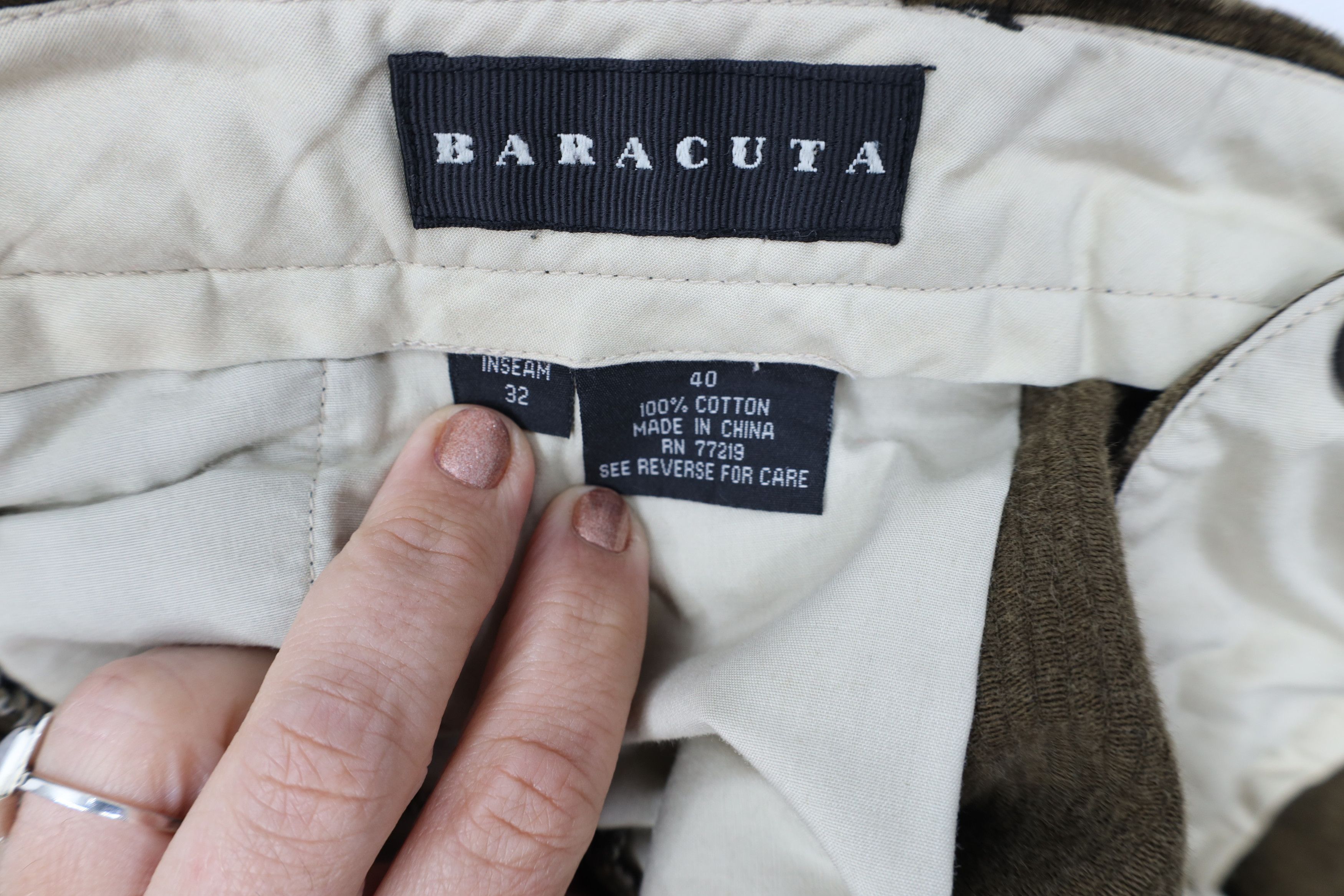 Vintage Vintage 90s Streetwear Wide Leg Corduroy Chino Pants Brown Size US 40 / EU 56 - 11 Thumbnail