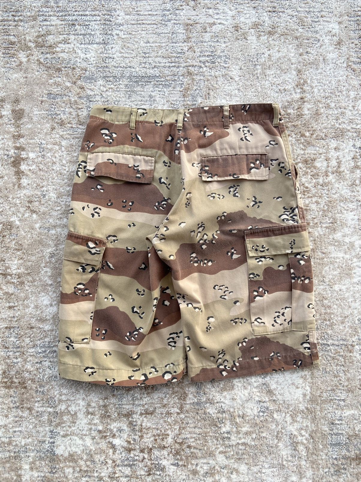 90s stussy camo cargo shorts カーゴパンツ　old Stussy Stussy Camo Cargo Shorts | Grailed