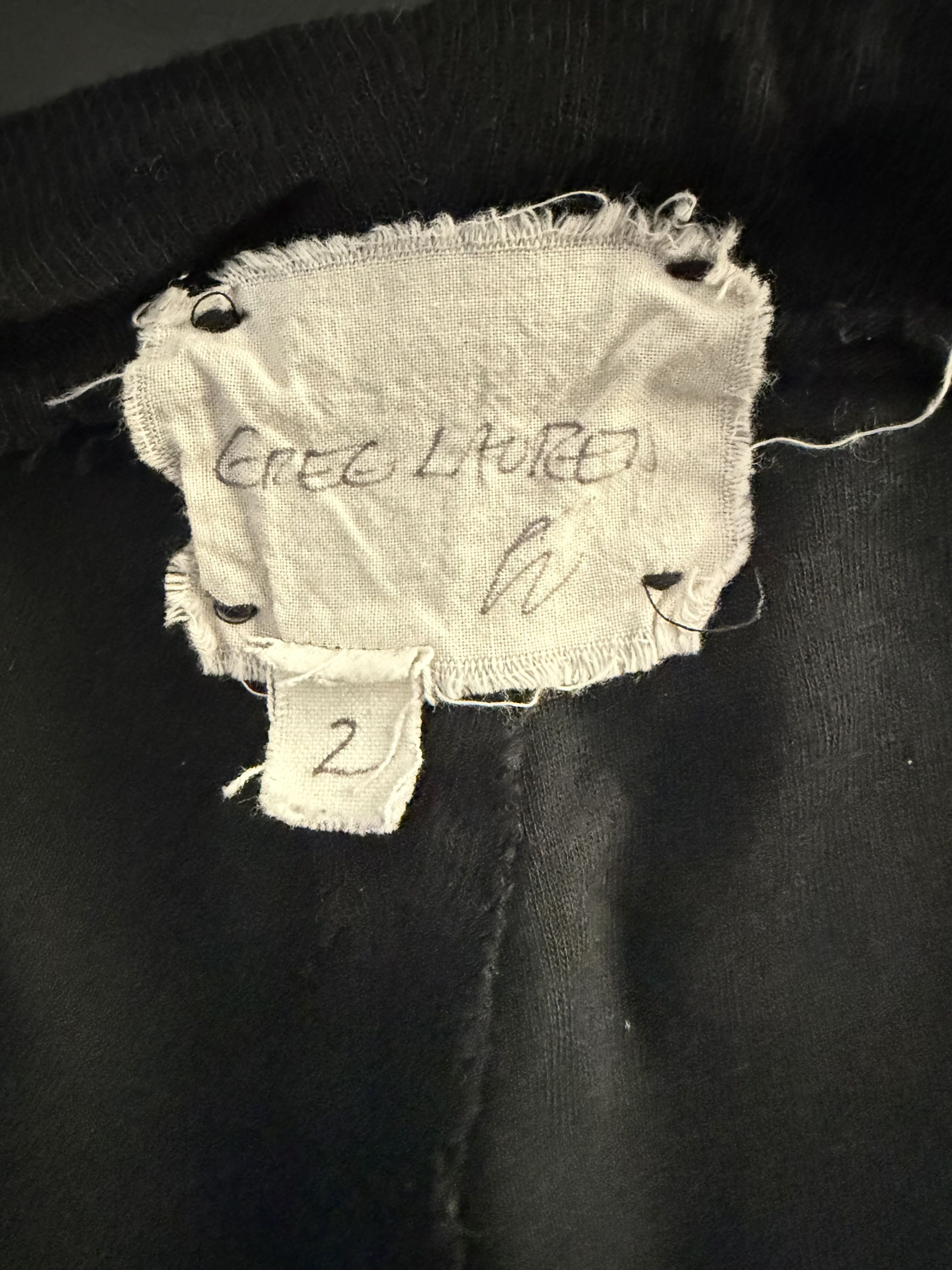 Greg Lauren Archive "The GL1 Pant" Jersey & Washed Silk Faille Size US 32 / EU 48 - 8 Thumbnail