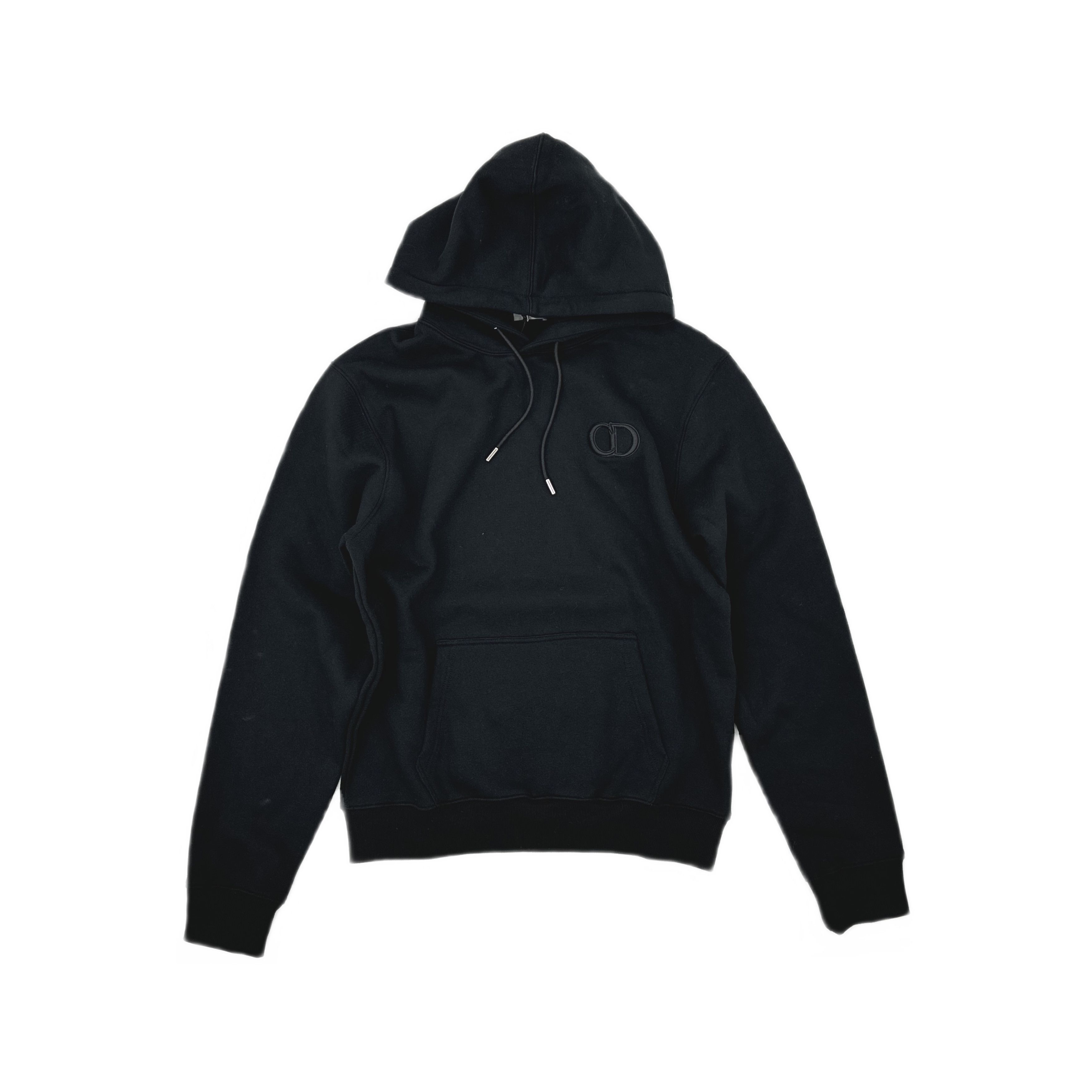 Dior × Hedi Slimane Dior Homme FORGET ME NOT black hoodie (size M