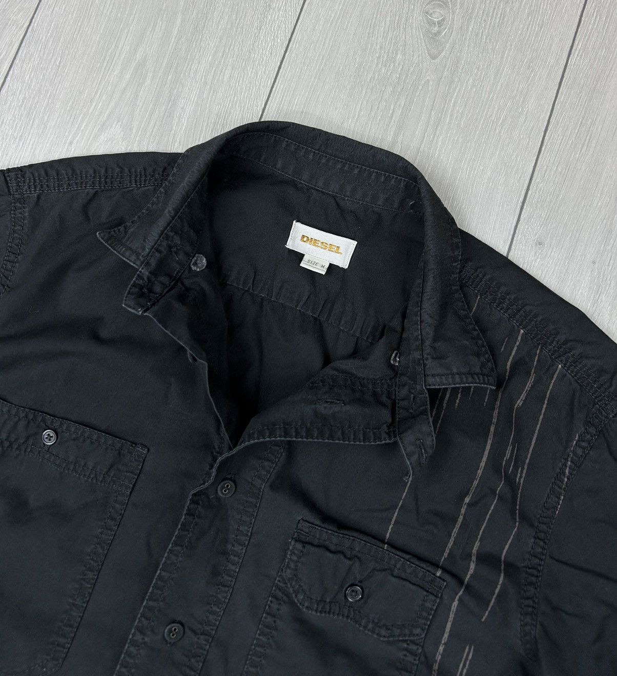 Diesel × Vintage Diesel Vintage men’s shirts Black size M Size US M / EU 48-50 / 2 - 3 Thumbnail