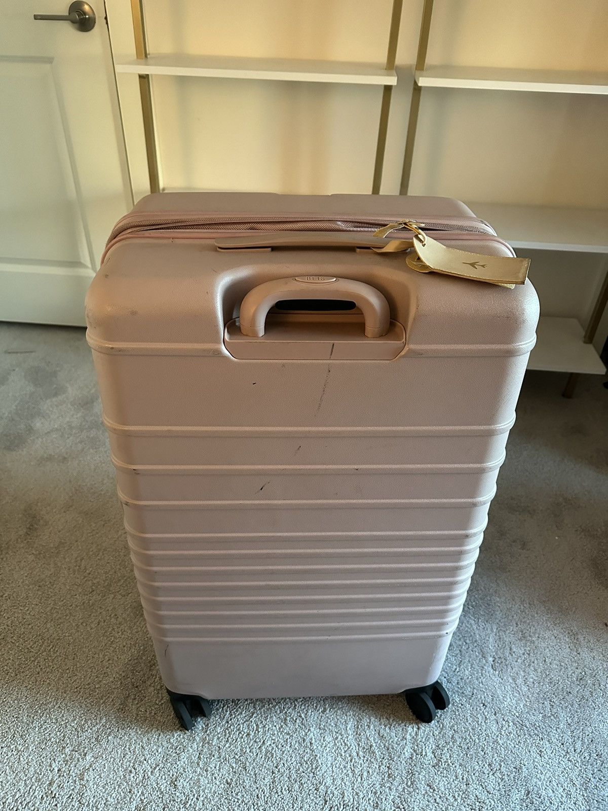 Other BEIS - The Large Check In Roller in Atlas Pink Size ONE SIZE - 1 Thumbnail
