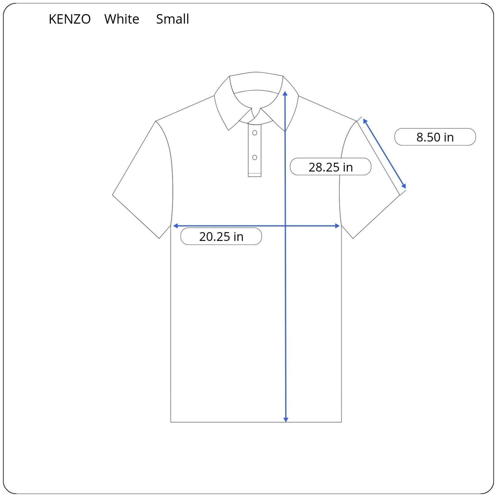 Kenzo New $230 KENZO Paris Crest Flower Logo Men's Small Short Sle Size US S / EU 44-46 / 1 - 3 Thumbnail