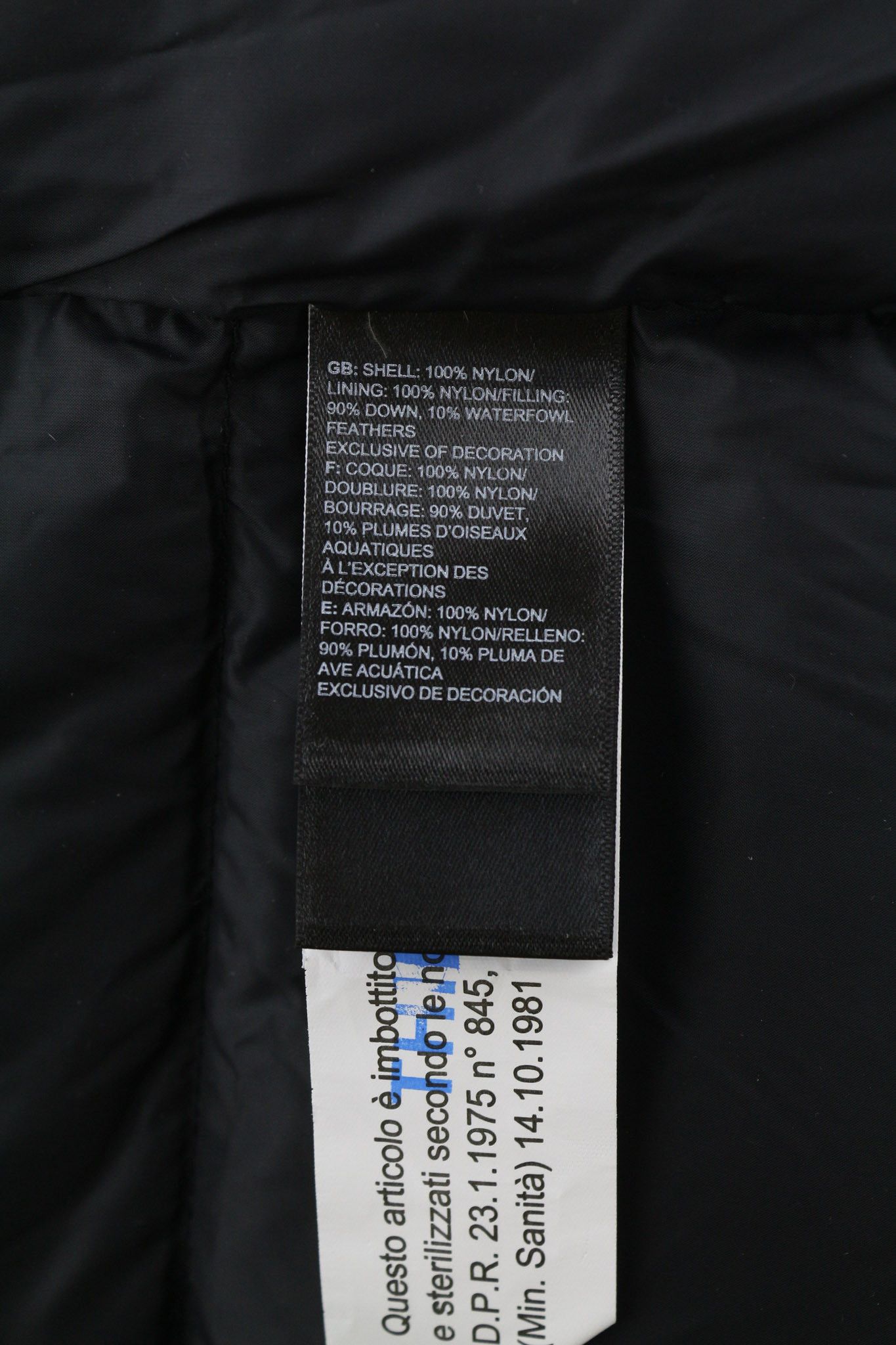 The North Face DIABLO DOWN S Black 700 Down Filled Puffer 81673 Size US S / EU 44-46 / 1 - 8 Thumbnail