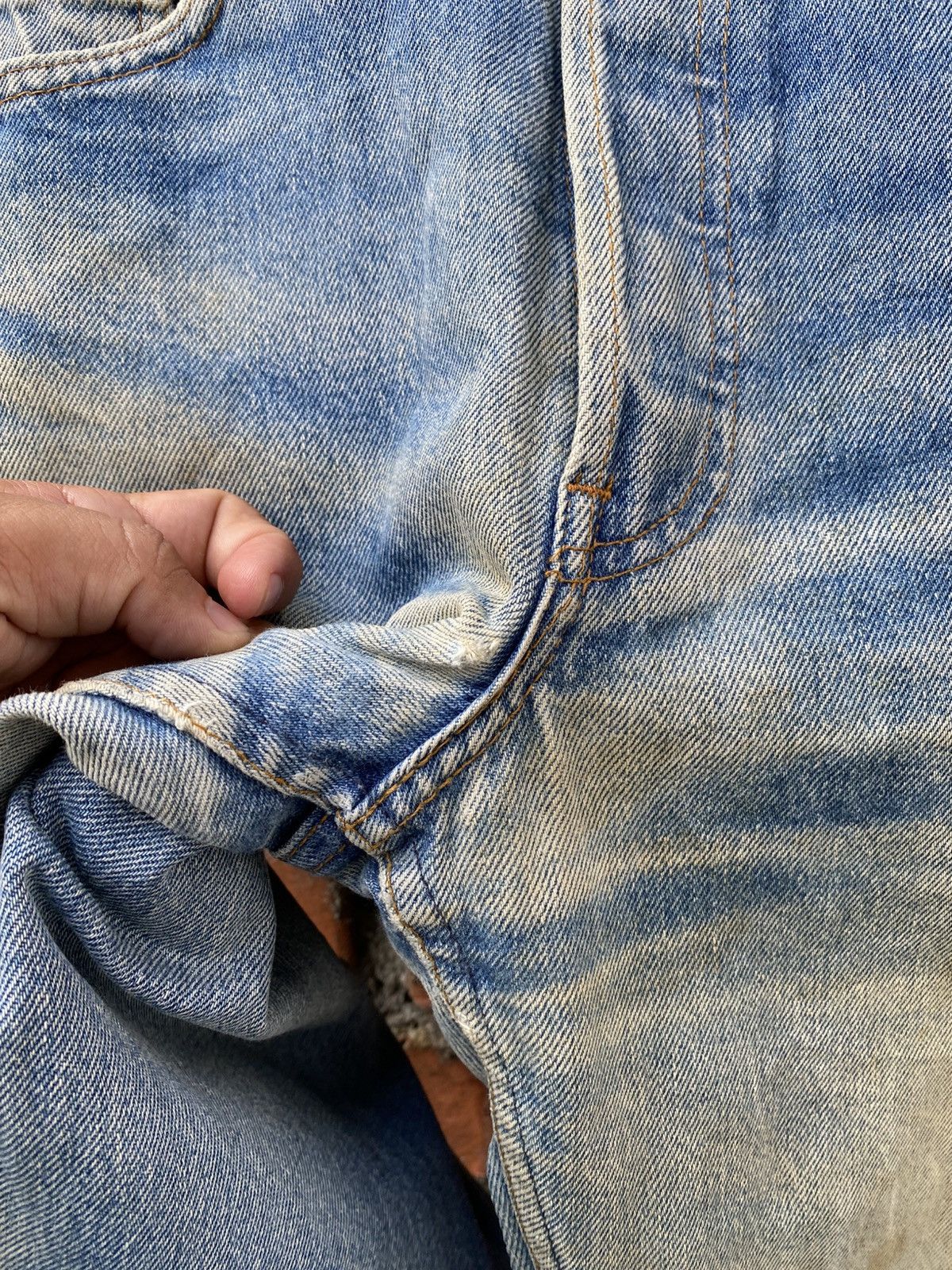 Levi's × Levi's Vintage Clothing × Vintage W29x29 vintage levi's 501xx made in USA distressed grunge Size US 29 - 4 Thumbnail