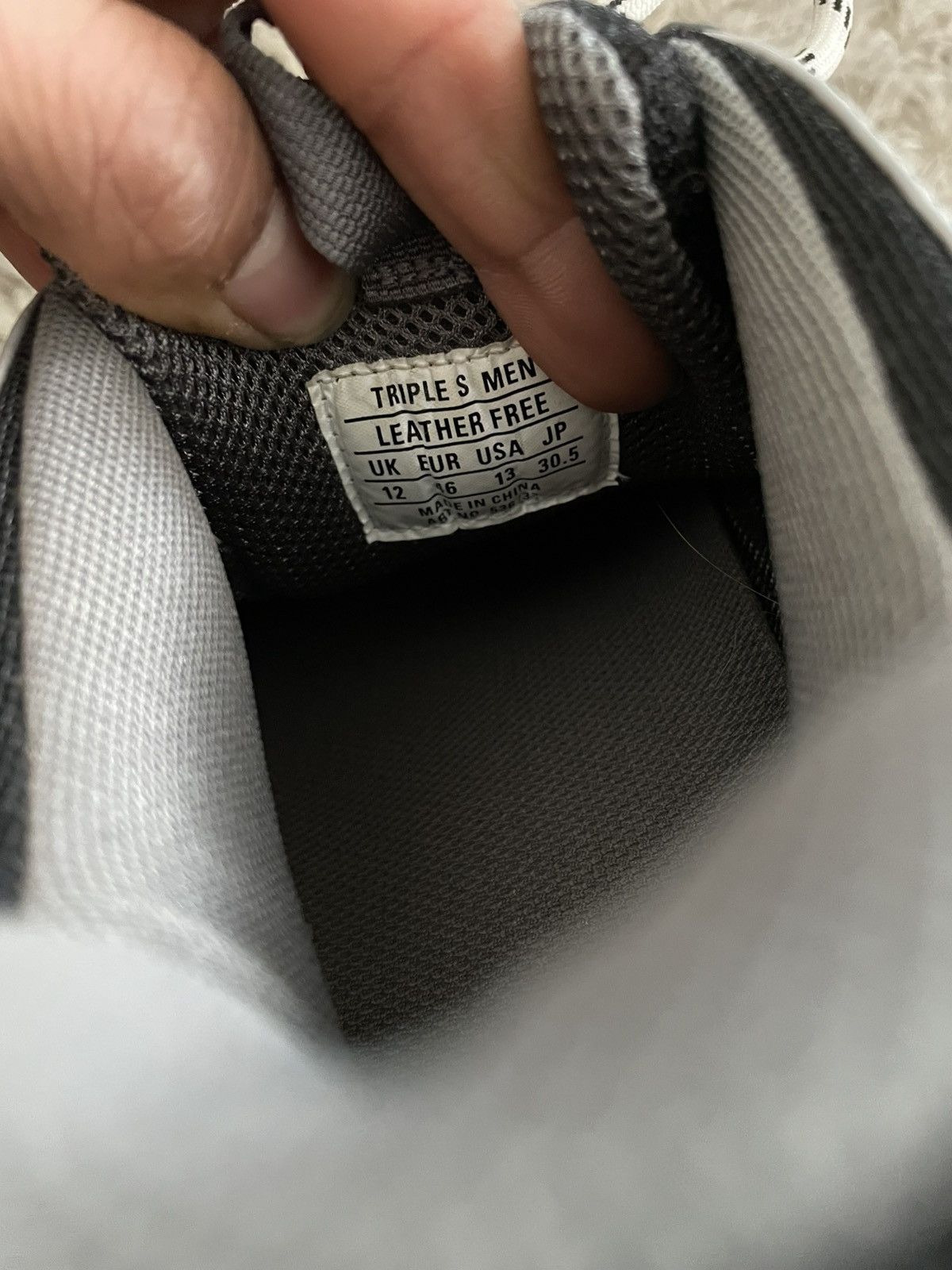 Balenciaga Balenciaga Triple S Grey/Yellow Size US 13 / EU 46 - 8 Thumbnail