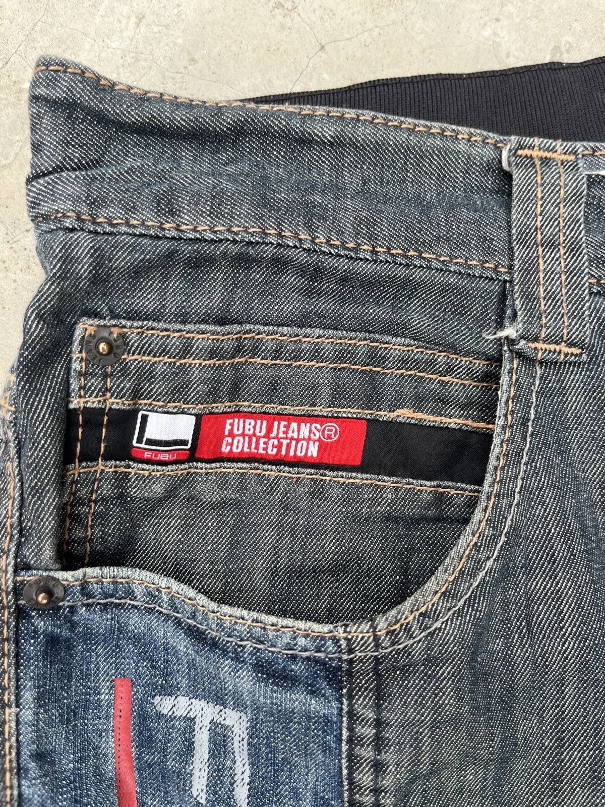 Fubu × JNCO × Japanese Brand VINTAGE FUBU THE COLLECTION Size US 40 / EU 56 - 3 Thumbnail