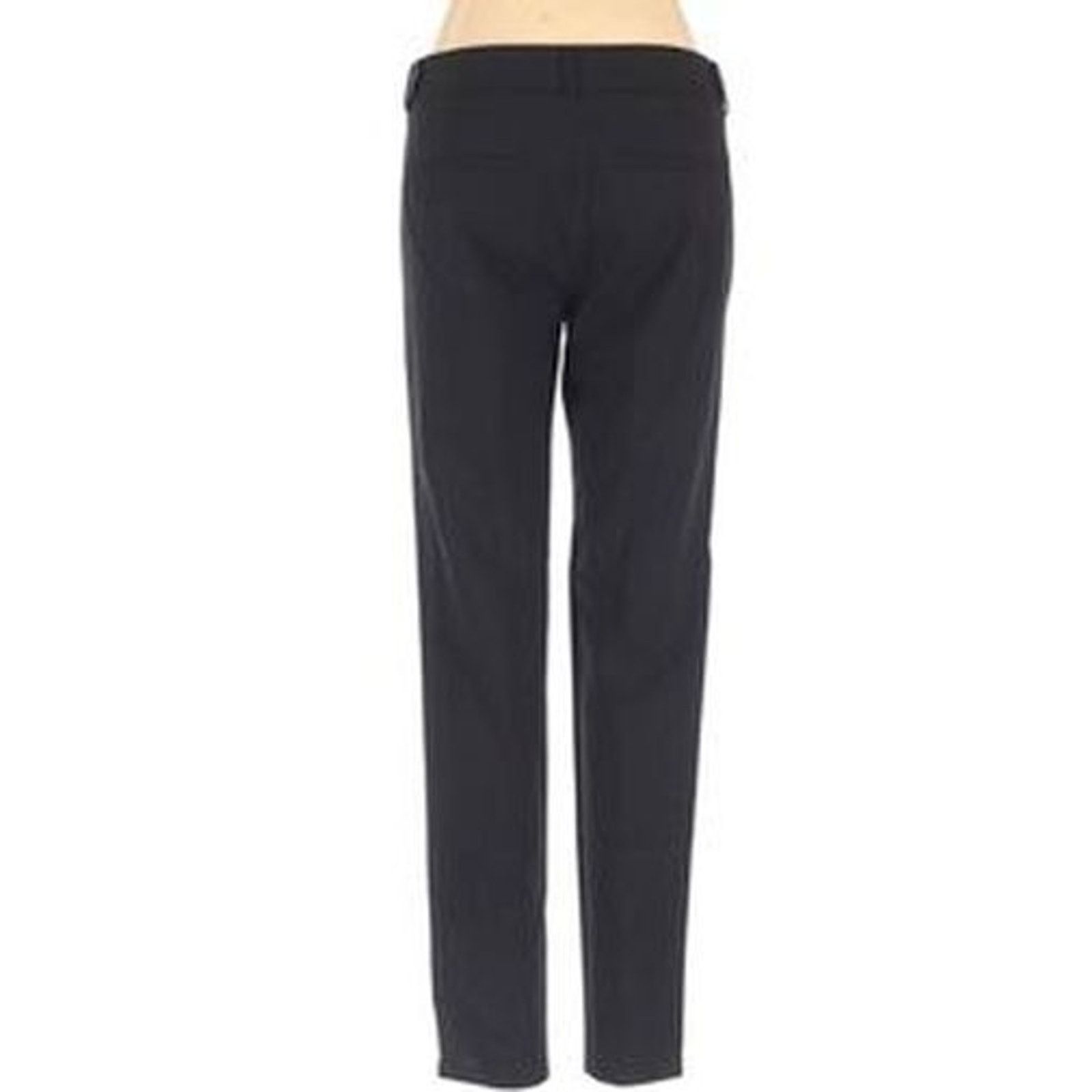 Vince VINCE Black Wool Stitched Flat Front Slash Pocket Pants Sz 0 Size 25" / US 0 / IT 36 - 3 Thumbnail