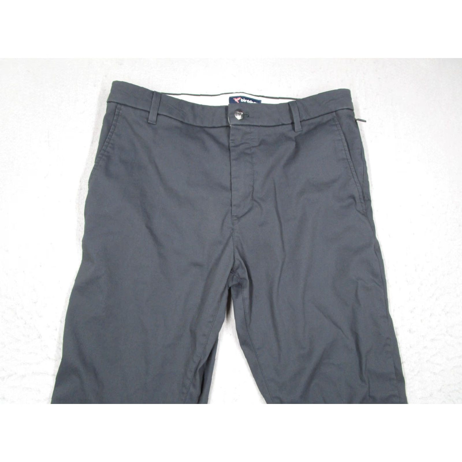 Vintage Birddogs Slim Fit Chino Pants Mens 32x30 Gray Casual Stretch Tapered Performance Size US 32 / EU 48 - 2 Thumbnail