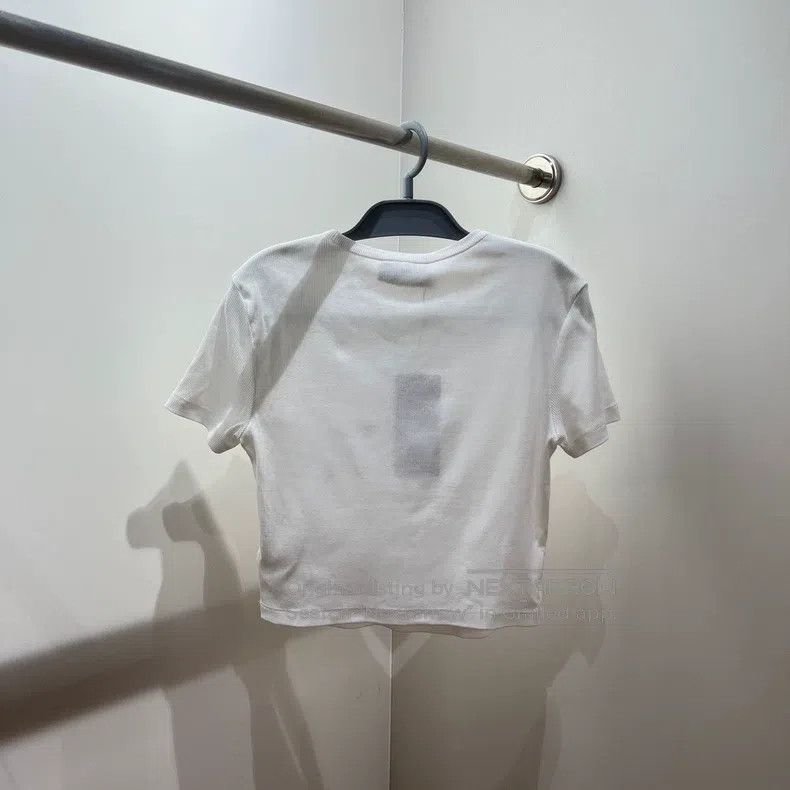 Fendi Fendi Solid color slogan lettering short sleeve Size XL / US 12-14 / IT 48-50 - 2 Thumbnail