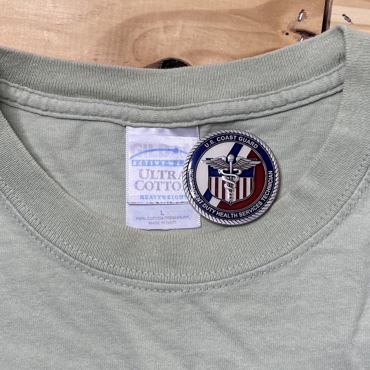 Gildan Vintage Bald Eagles Green Nature Tee Size Large Size US L / EU 52-54 / 3 - 3 Thumbnail
