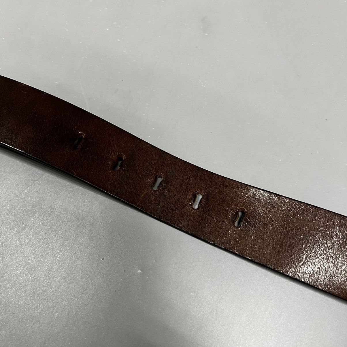 Diesel Vintage DIESEL Leather Belt Y2k Size ONE SIZE - 15 Thumbnail
