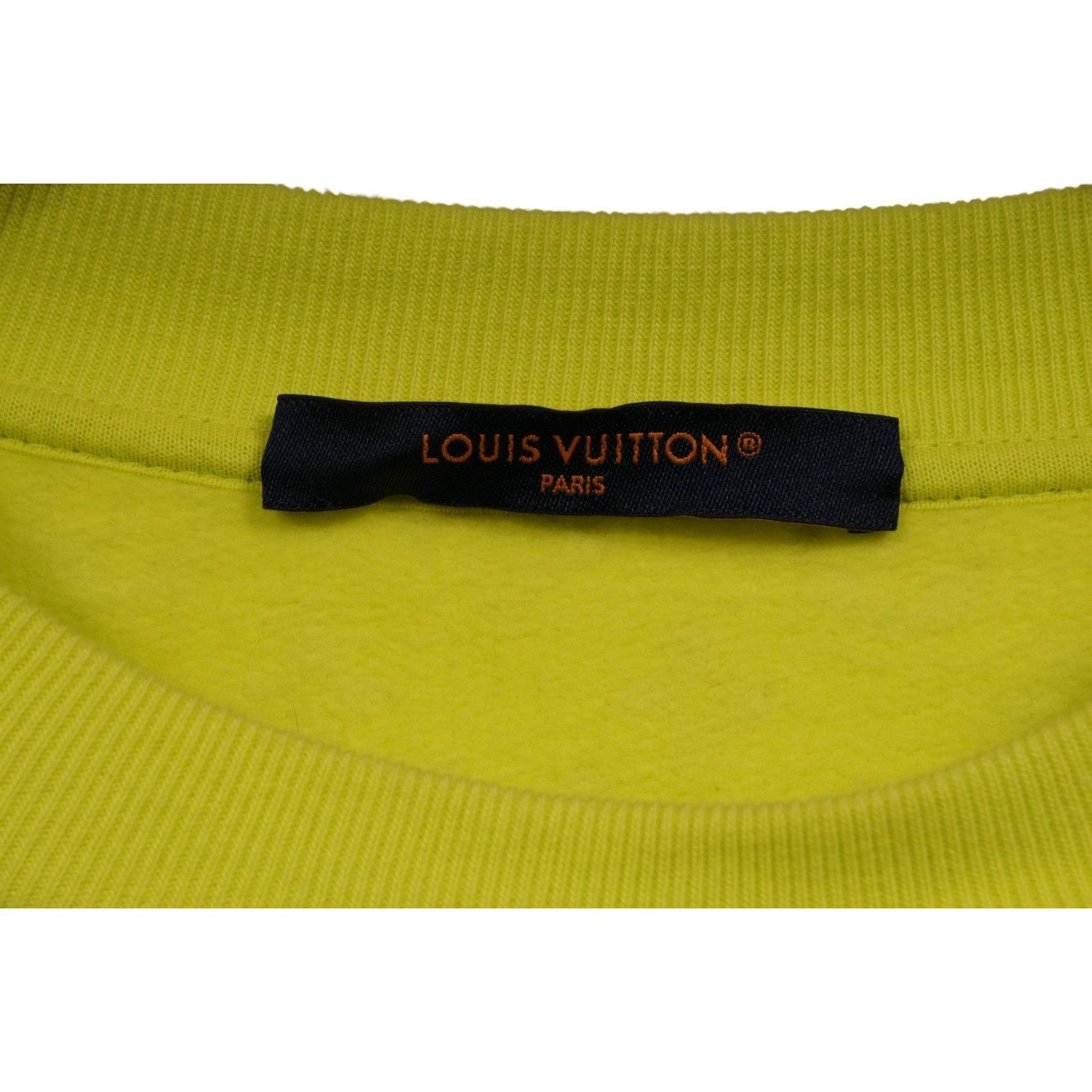Louis Vuitton Monogram Sweater Neon Yellow Size US L / EU 52-54 / 3 - 6 Thumbnail