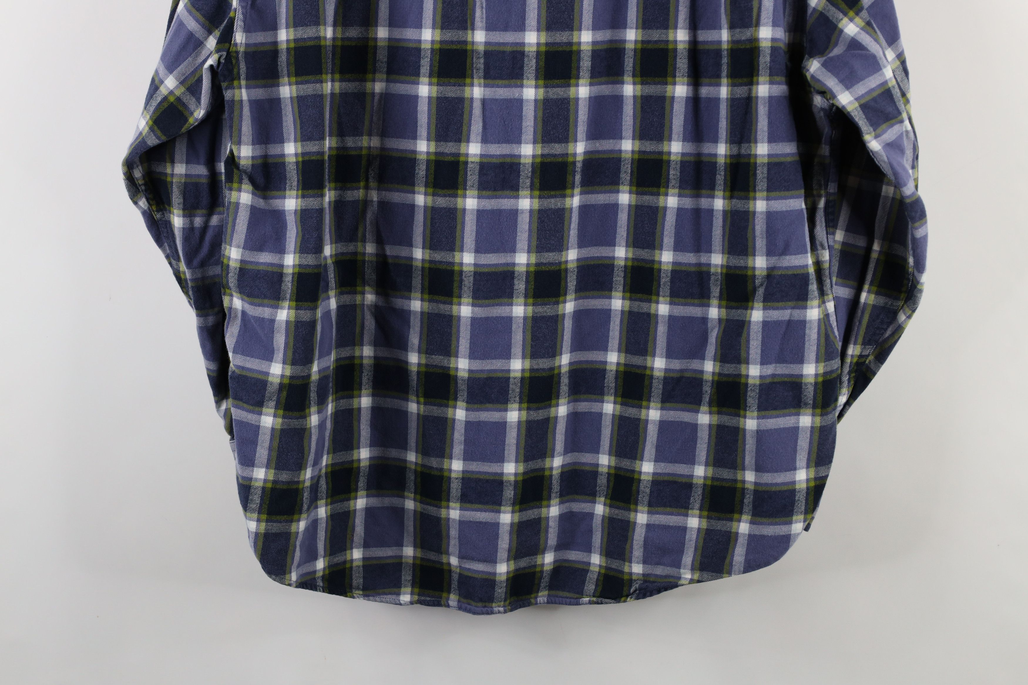 Eddie Bauer × Vintage Vintage 90s Eddie Bauer Collared Button Down Shirt Plaid Size US M / EU 48-50 / 2 - 10 Thumbnail