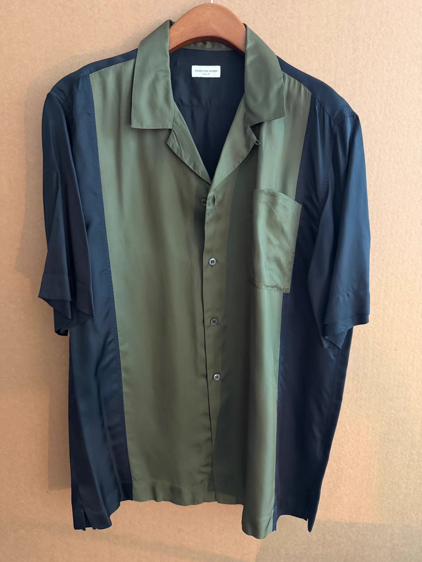 Dries Van Noten Dries Van Noten Men's Short Sleeve Shirt Q15 Size US S / EU 44-46 / 1 - 1 Thumbnail