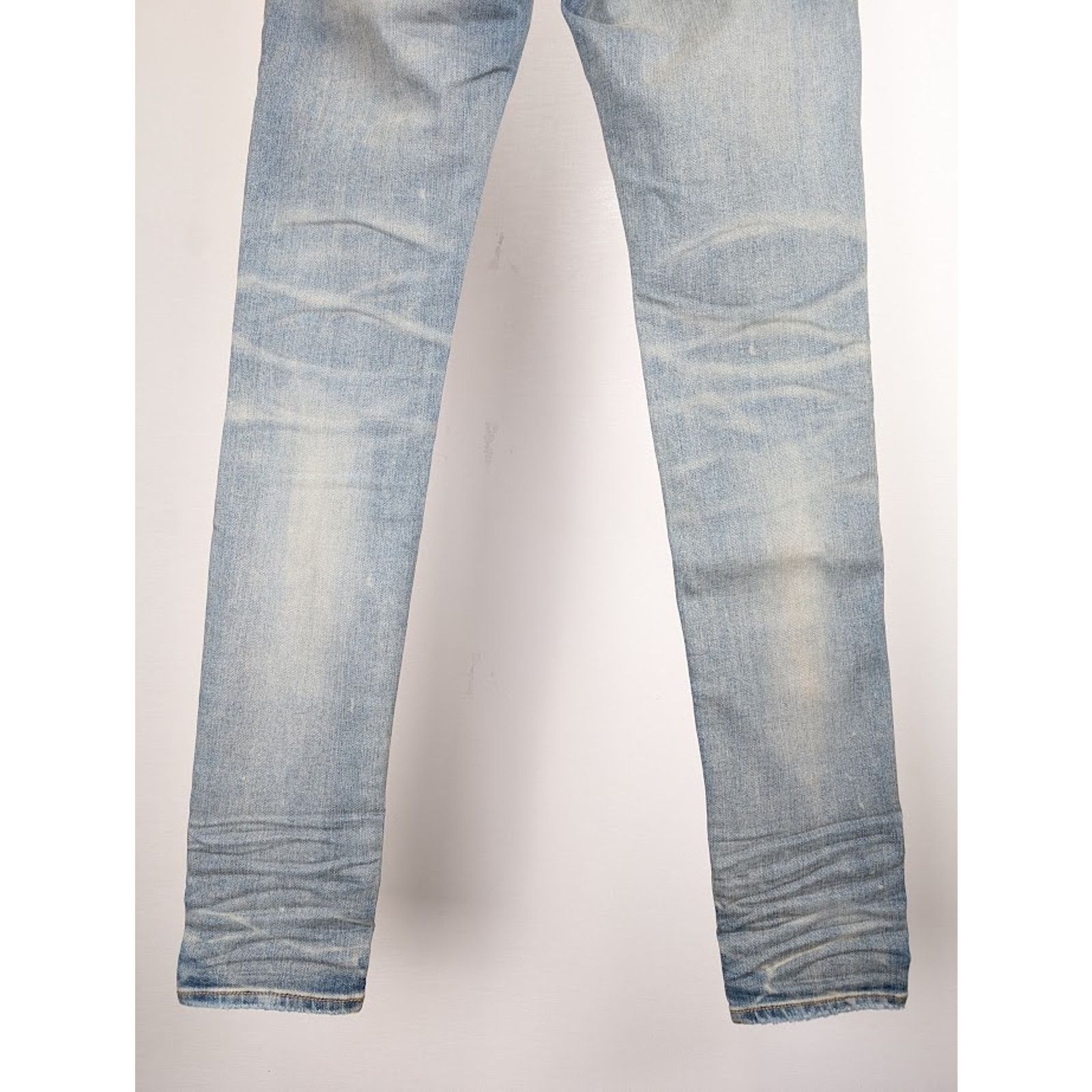 Amiri o1rshd1 Vintage Bandana Artpatch Jeans in Clay Indigo Size US 36 / EU 52 - 15 Thumbnail