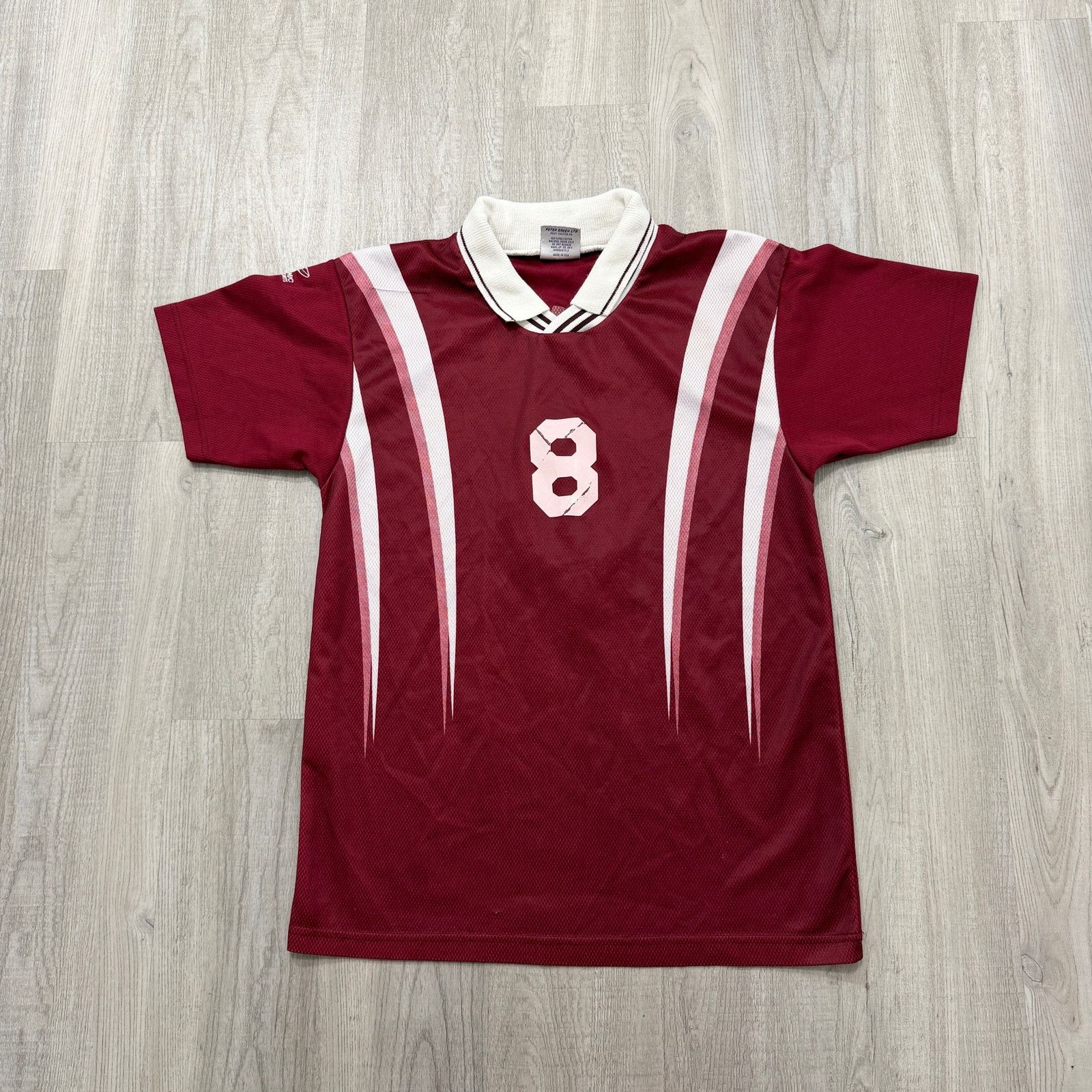 Vintage Vintage Dynamic Soccer Collared Jersey Small Red 90s Futbol Size US S / EU 44-46 / 1 - 1 Thumbnail