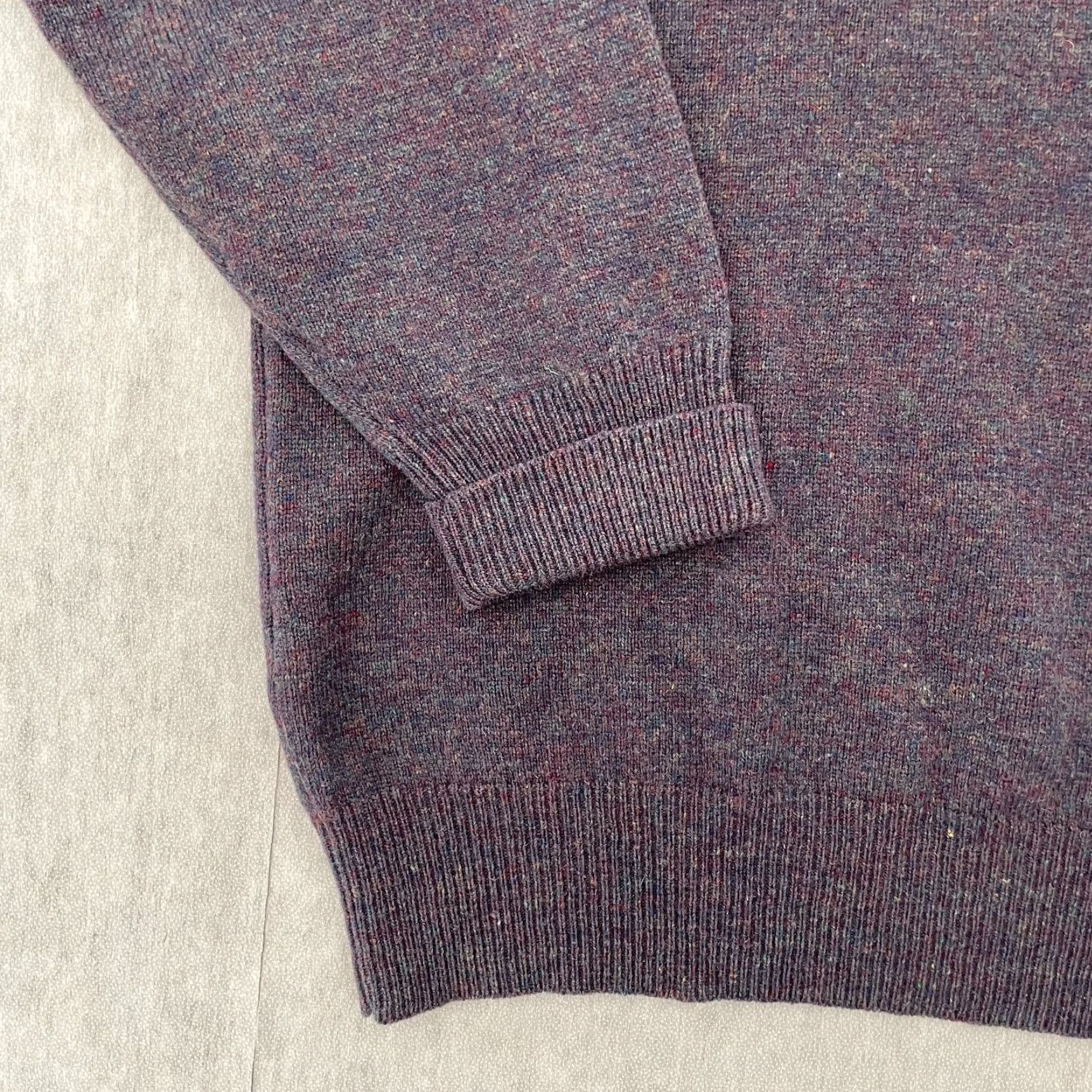 Pendleton VINTAGE Pendleton Sweater Adult Large Purple Lambswool Virgin Wool Pullover Mens Size US L / EU 52-54 / 3 - 4 Thumbnail