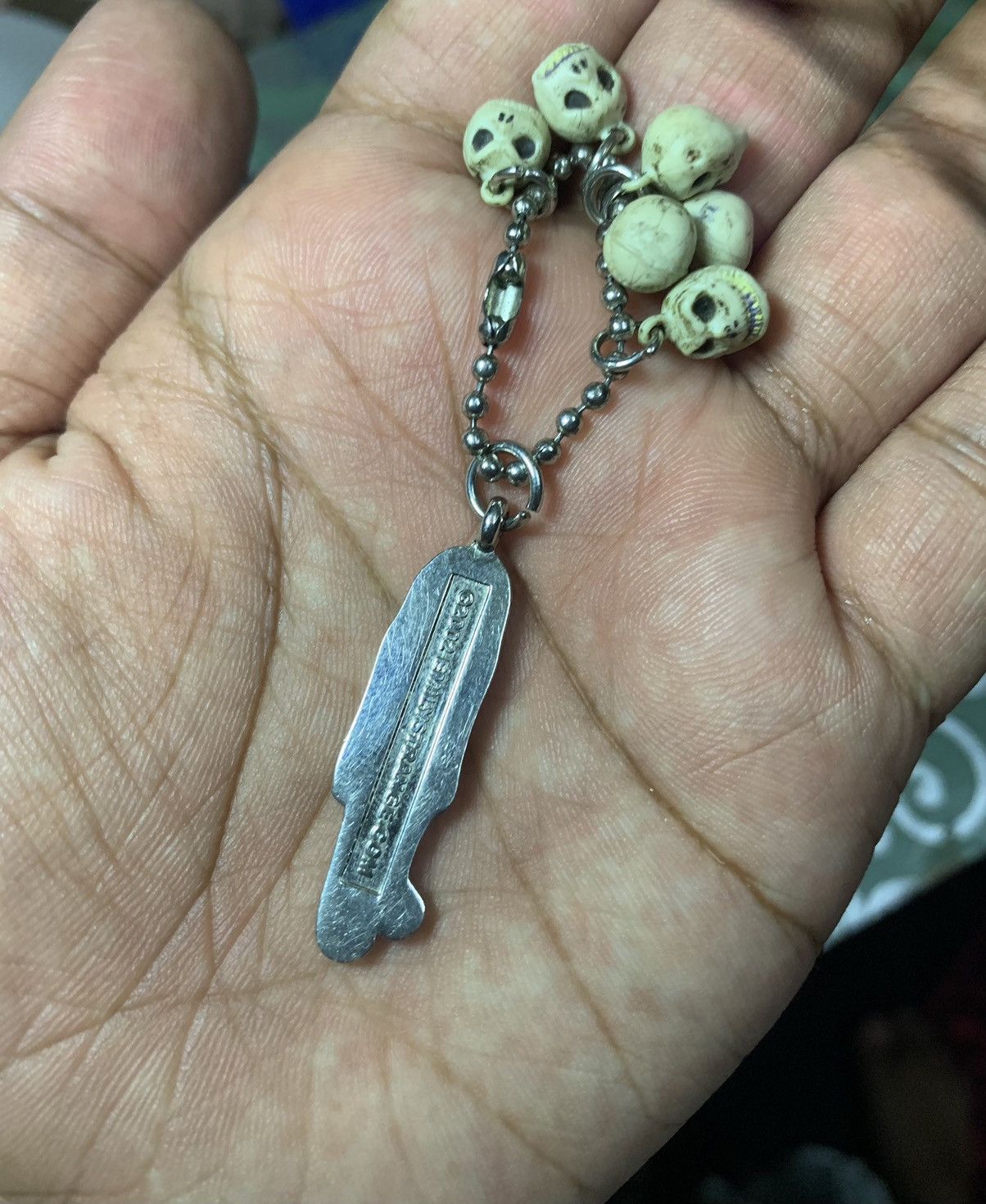 Band Tees vintage emily strange skull key chain Size ONE SIZE - 2 Thumbnail