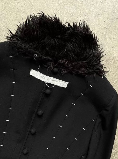 Other Alice Auaa Dark Gothic Wool Coat Size L / US 10 / IT 46 - 8 Thumbnail