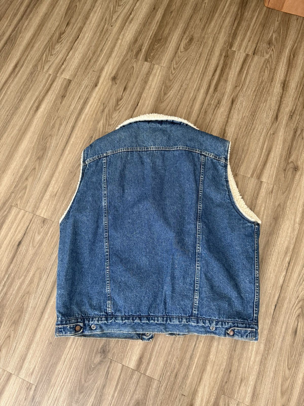 Other Vintage Genuine Roebucks Western blue jean vest Size US XL / EU 56 / 4 - 4 Thumbnail