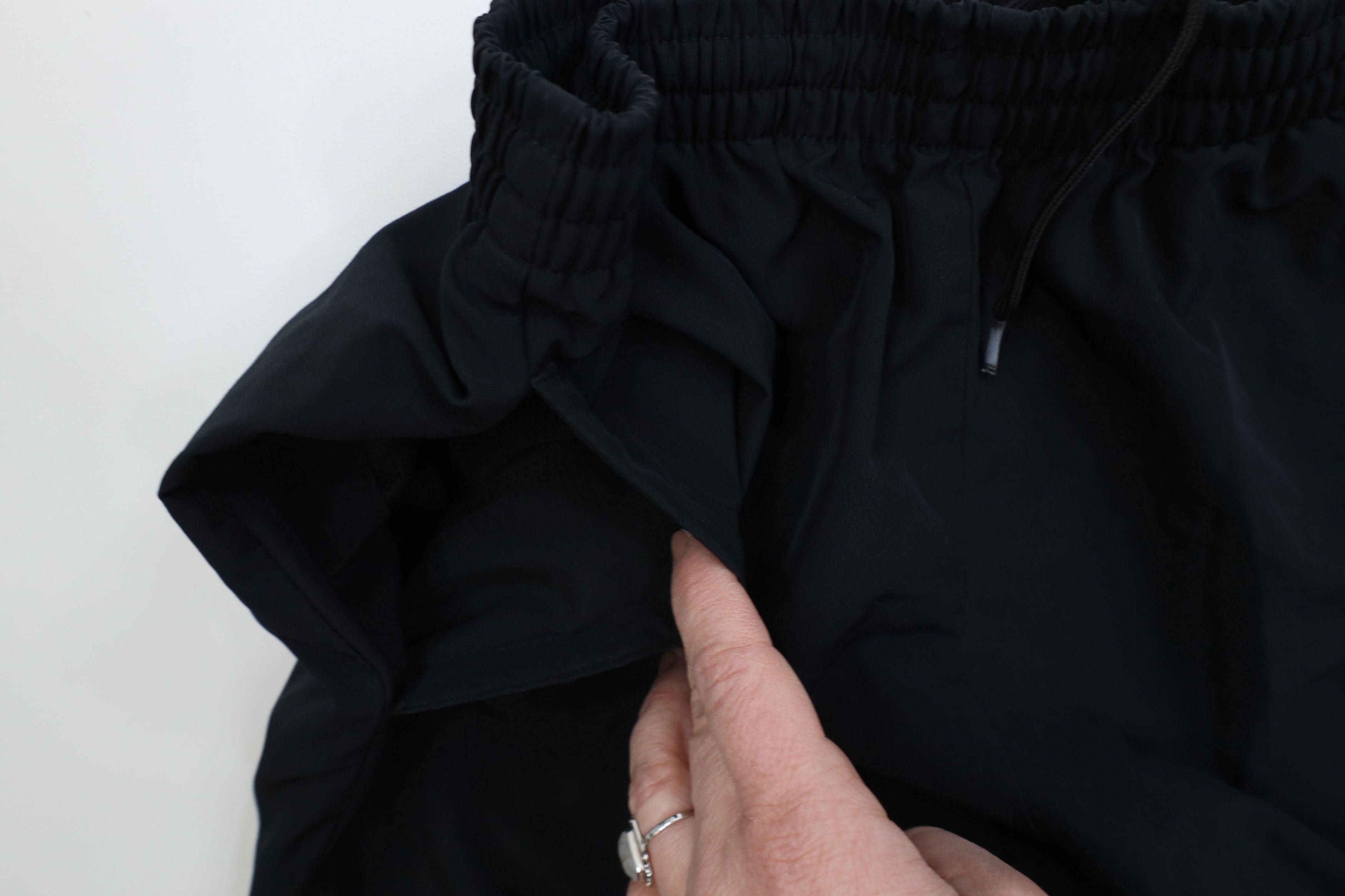 New Balance Vintage Y2K New Balance Cuffed Joggers Jogger Pants Black Size US 32 / EU 48 - 12 Thumbnail