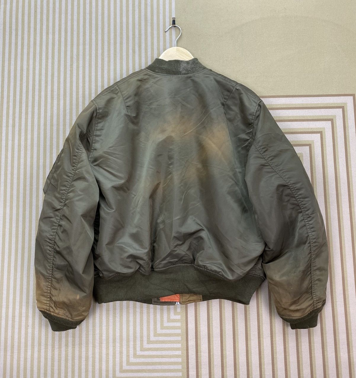 Japanese Brand 🫶Japanese Brand Faded Bomber Type MA 1 Jacket Size US M / EU 48-50 / 2 - 2 Thumbnail