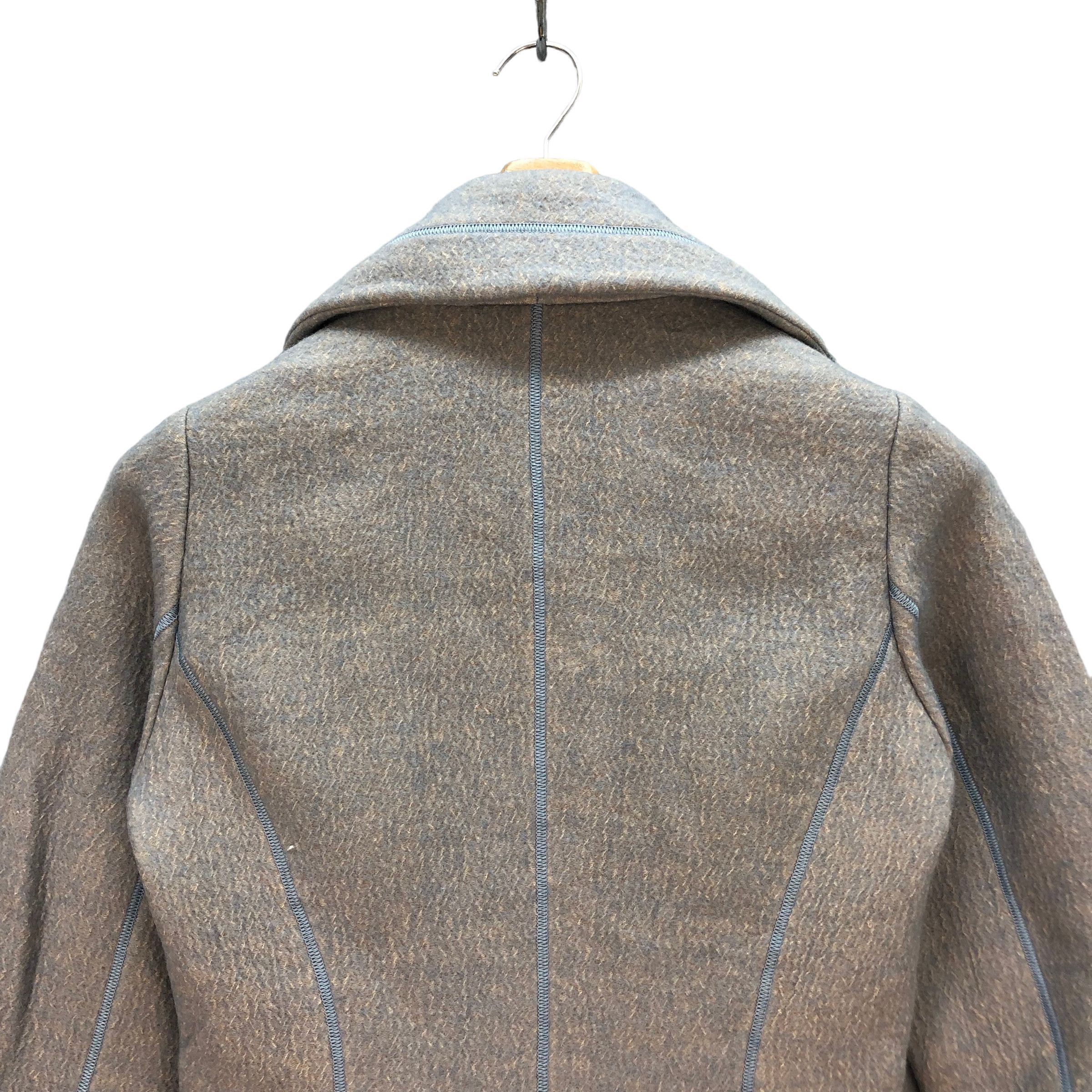 Japanese Brand TOMASO STEFANELLI LANA WOOL COAT #7365-134 Size S / US 4 / IT 40 - 11 Thumbnail
