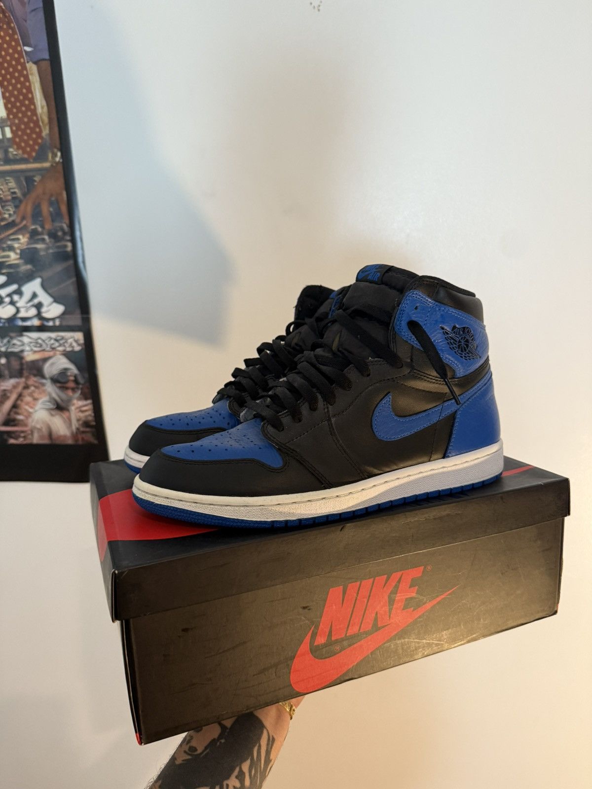 Jordan Brand Jordan 1 royals size 10.5 Size US 10.5 / EU 43-44 - 1 Thumbnail
