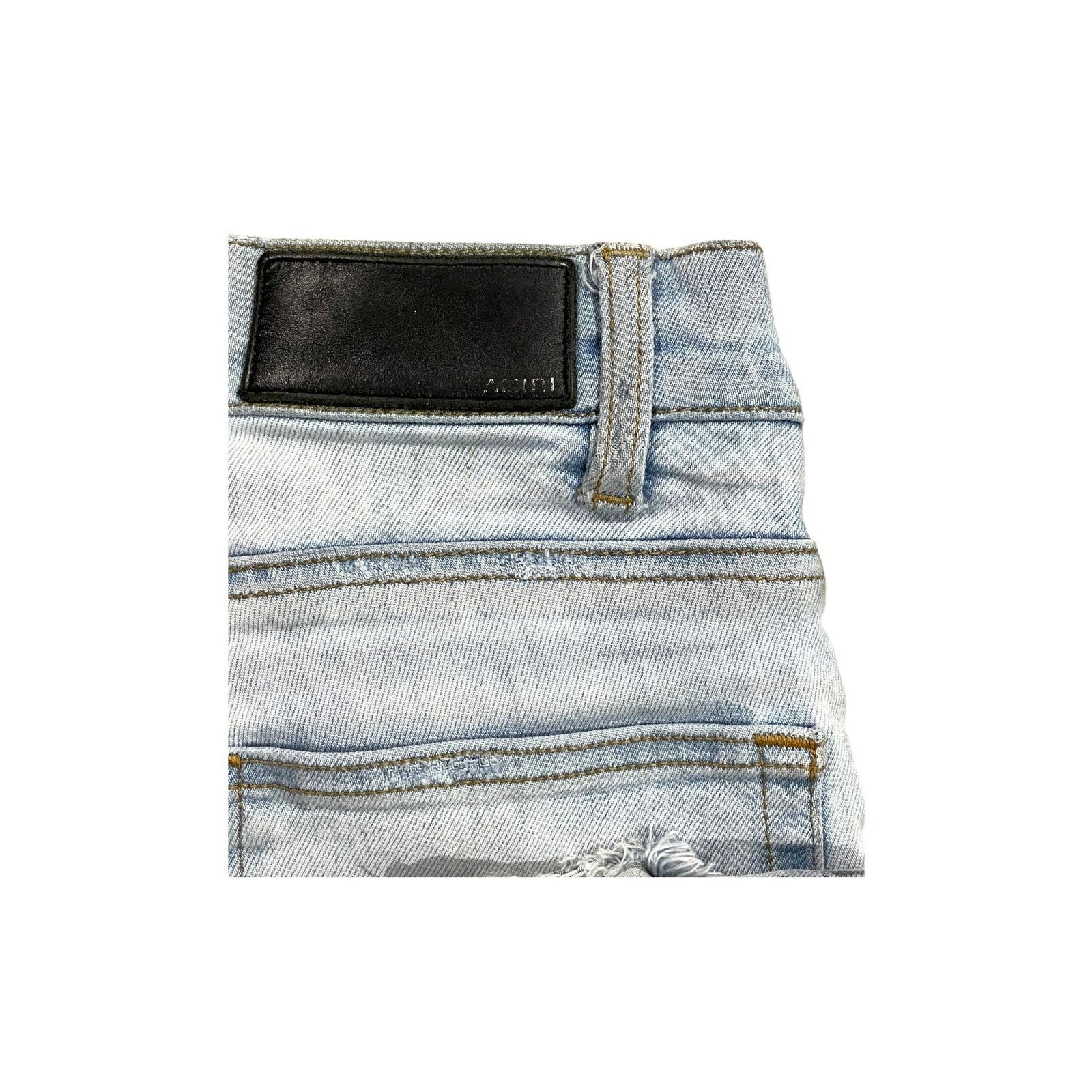 Amiri Amiri "Tiger" Light Wash Jeans Size US 30 / EU 46 - 3 Thumbnail