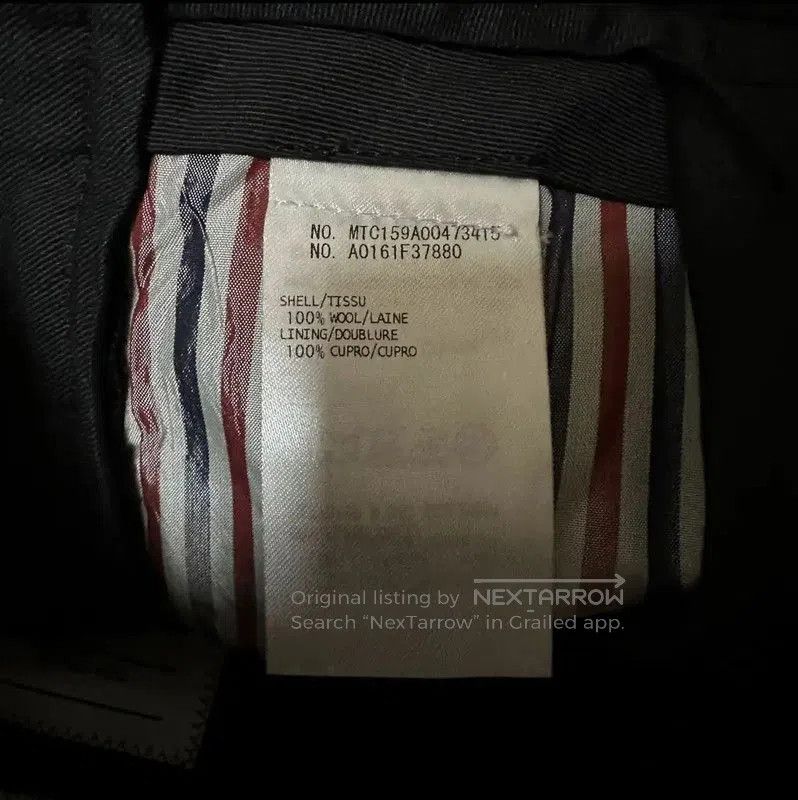 Thom Browne Thom Browne Navy Wool Casual Pants . Size US 38 / EU 54 - 7 Thumbnail